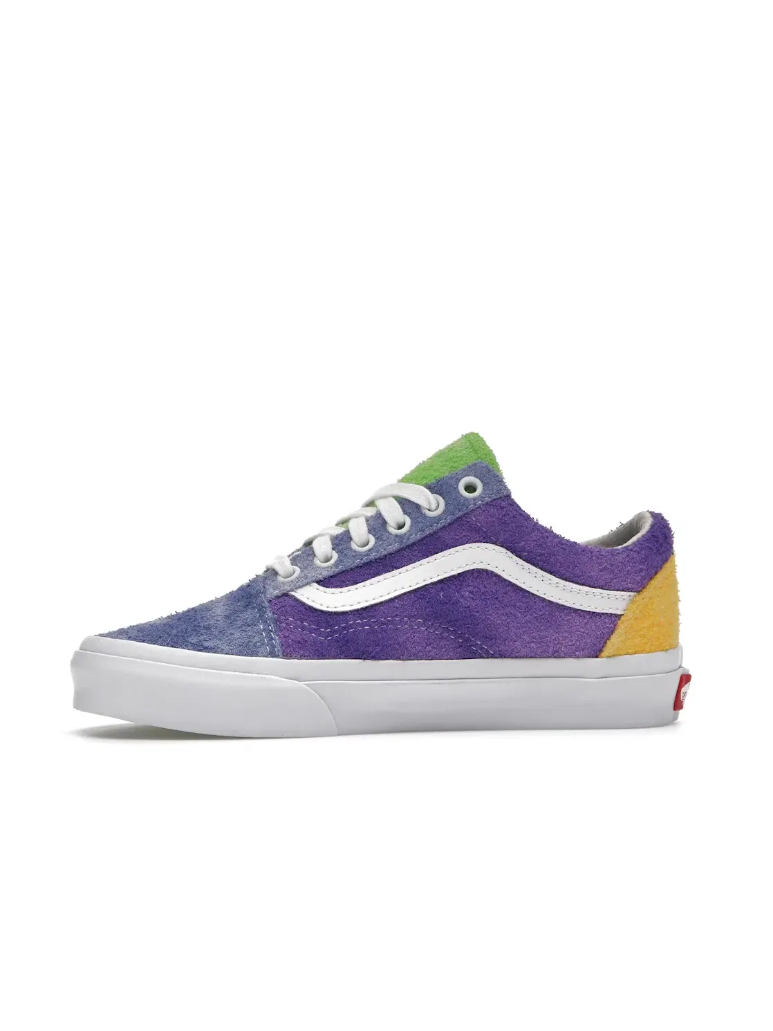 Мужские кроссовки с контрастной отделкой Vans Old Skool — изображение 3 из 4, синий/белый-фиолетовый