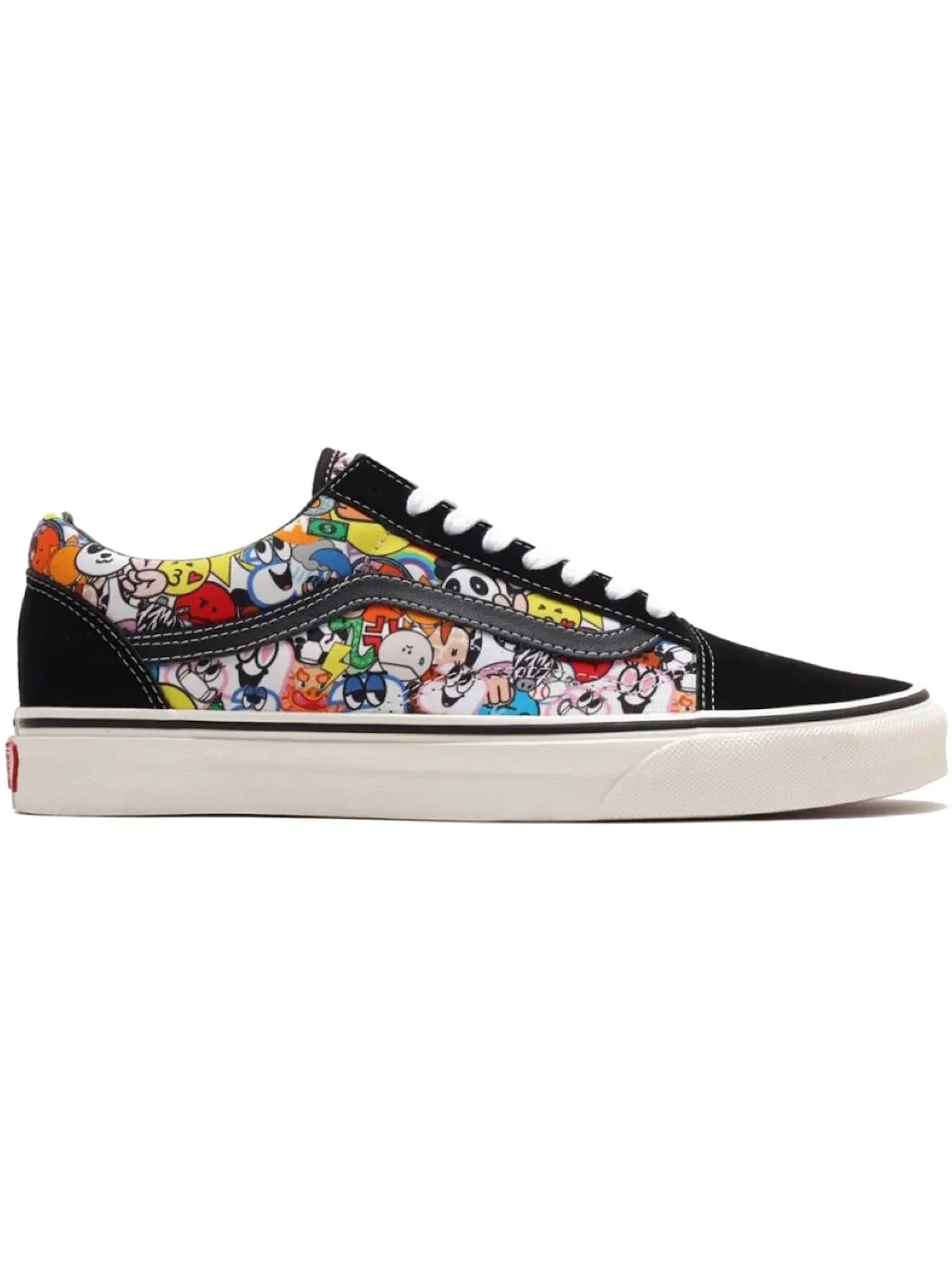 Мужские кроссовки lifestyle Vans Old Skool atmos Emoji — изображение 1 из 1, мульти черный
