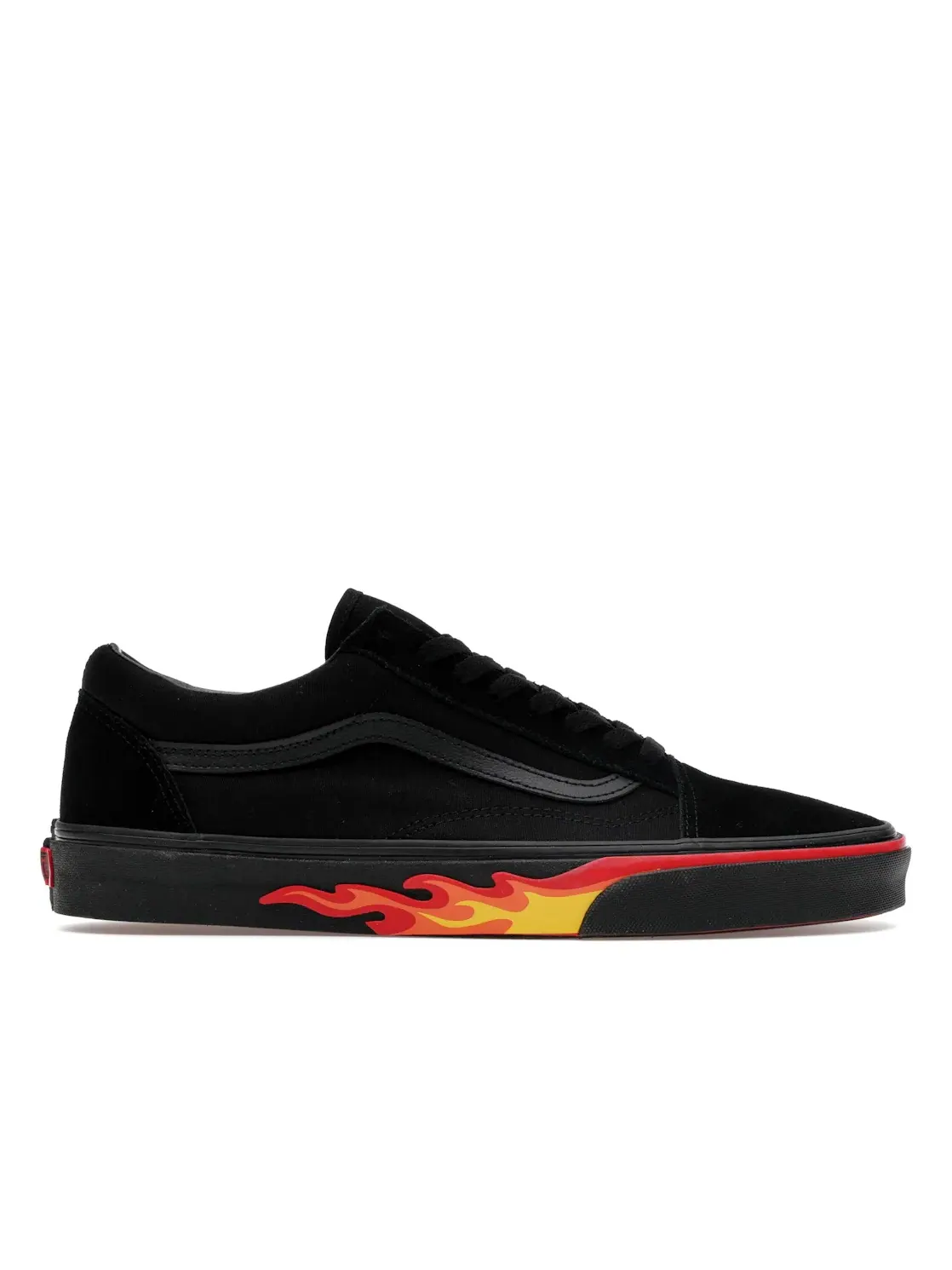 Мужские кроссовки с принтом Vans Old Skool — изображение 1 из 4, черный