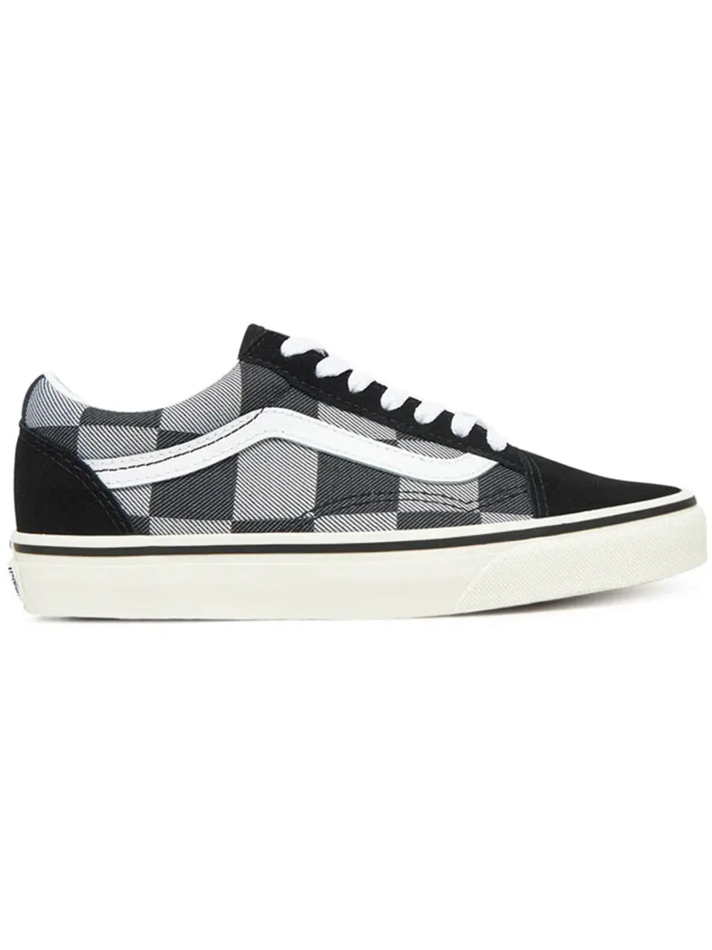 Мужские кроссовки с принтом Vans Old Skool — изображение 1 из 1, черный/серый/белый