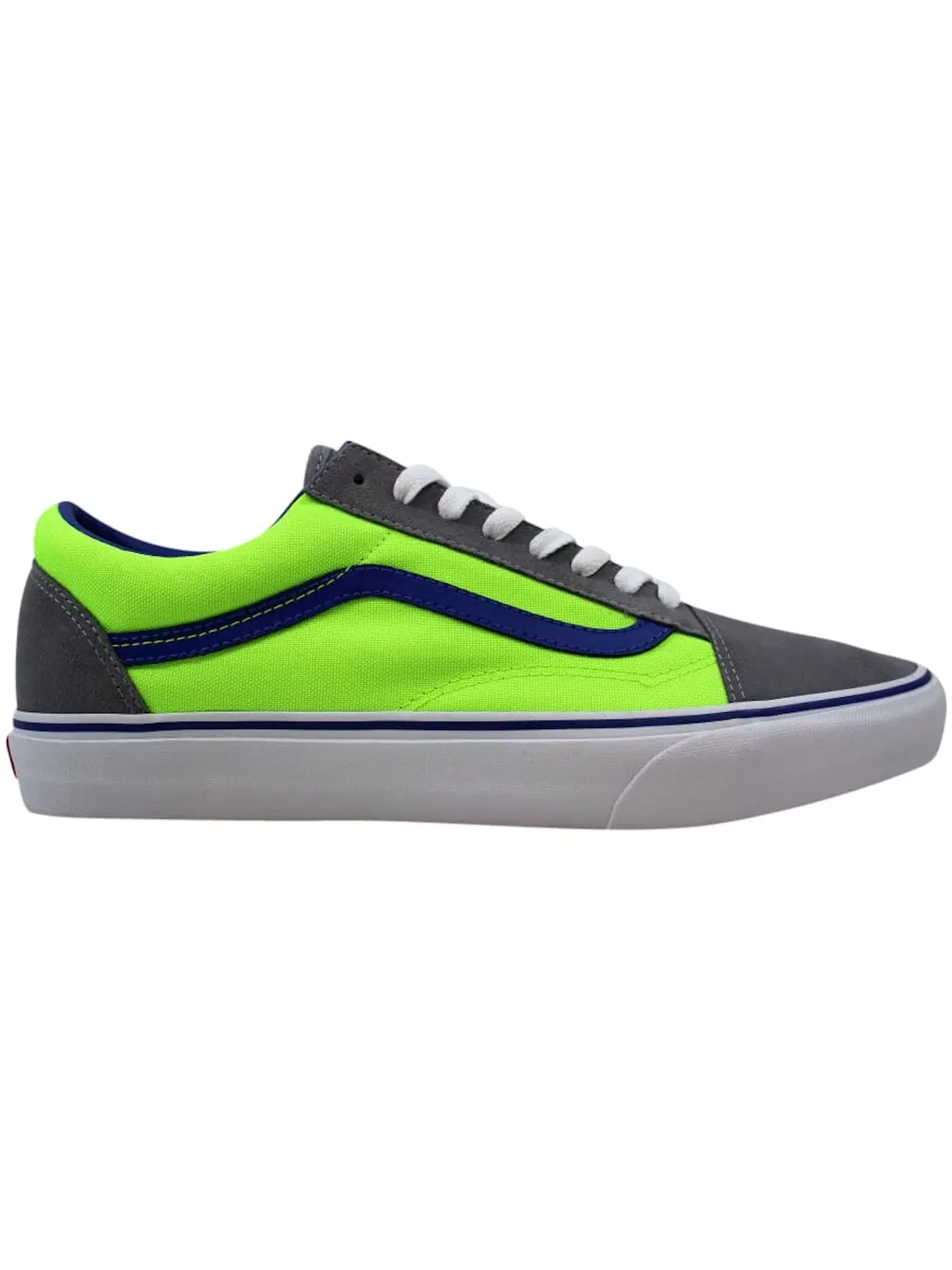 Мужские кроссовки Lifestyle Vans Old Skool Brite — изображение 1 из 1, серый/неоновый зеленый