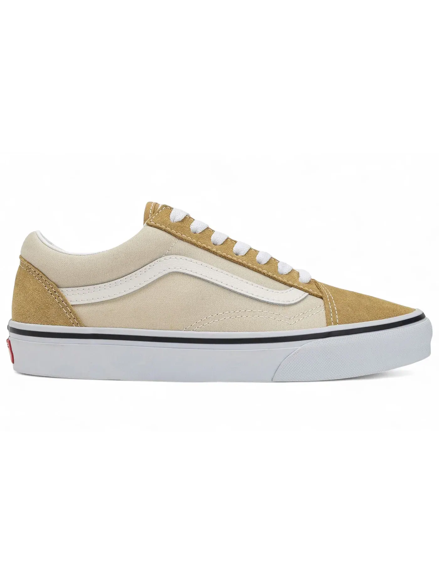 Мужские кеды с замшевыми вставками Vans Old Skool — изображение 1 из 1, кремовый