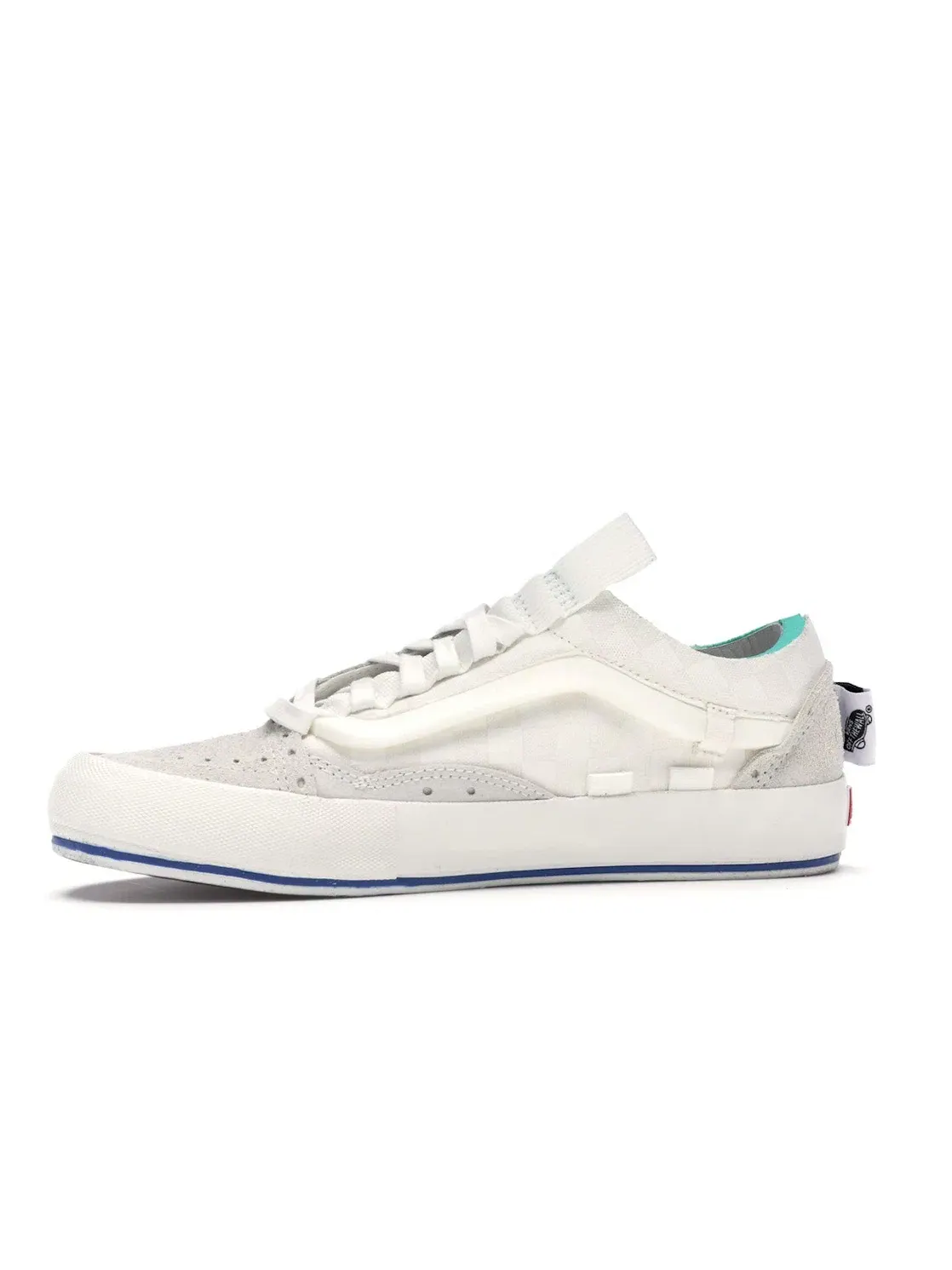 Мужские кроссовки с деконструированным верхом Vans Old Skool Cap — изображение 3 из 4, белый