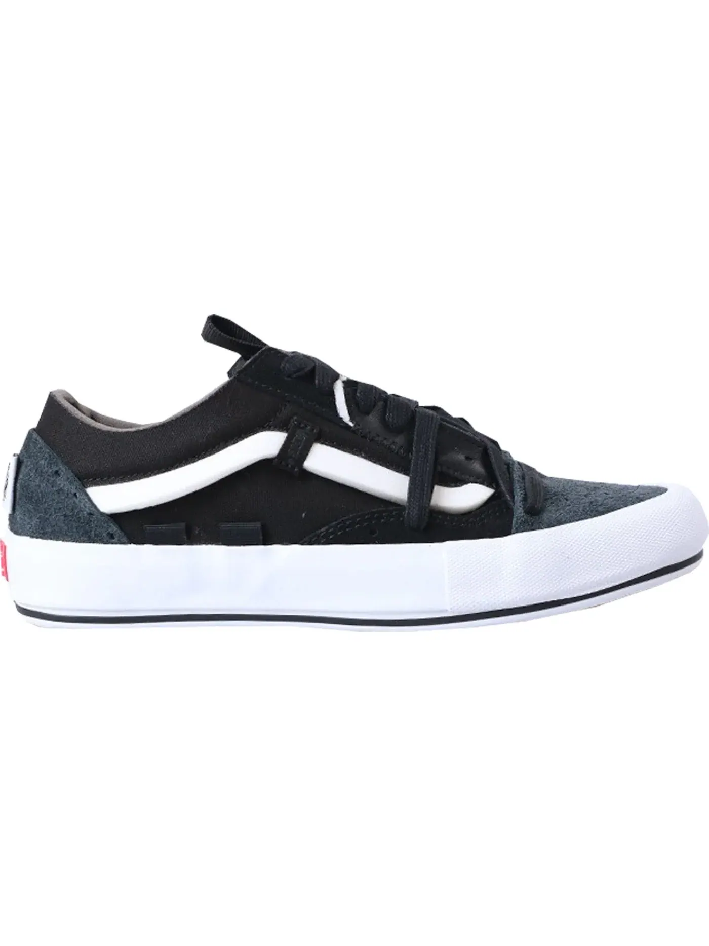 Мужские кеды Lifestyle Vans Old Skool Cap — изображение 1 из 1, черный/белый