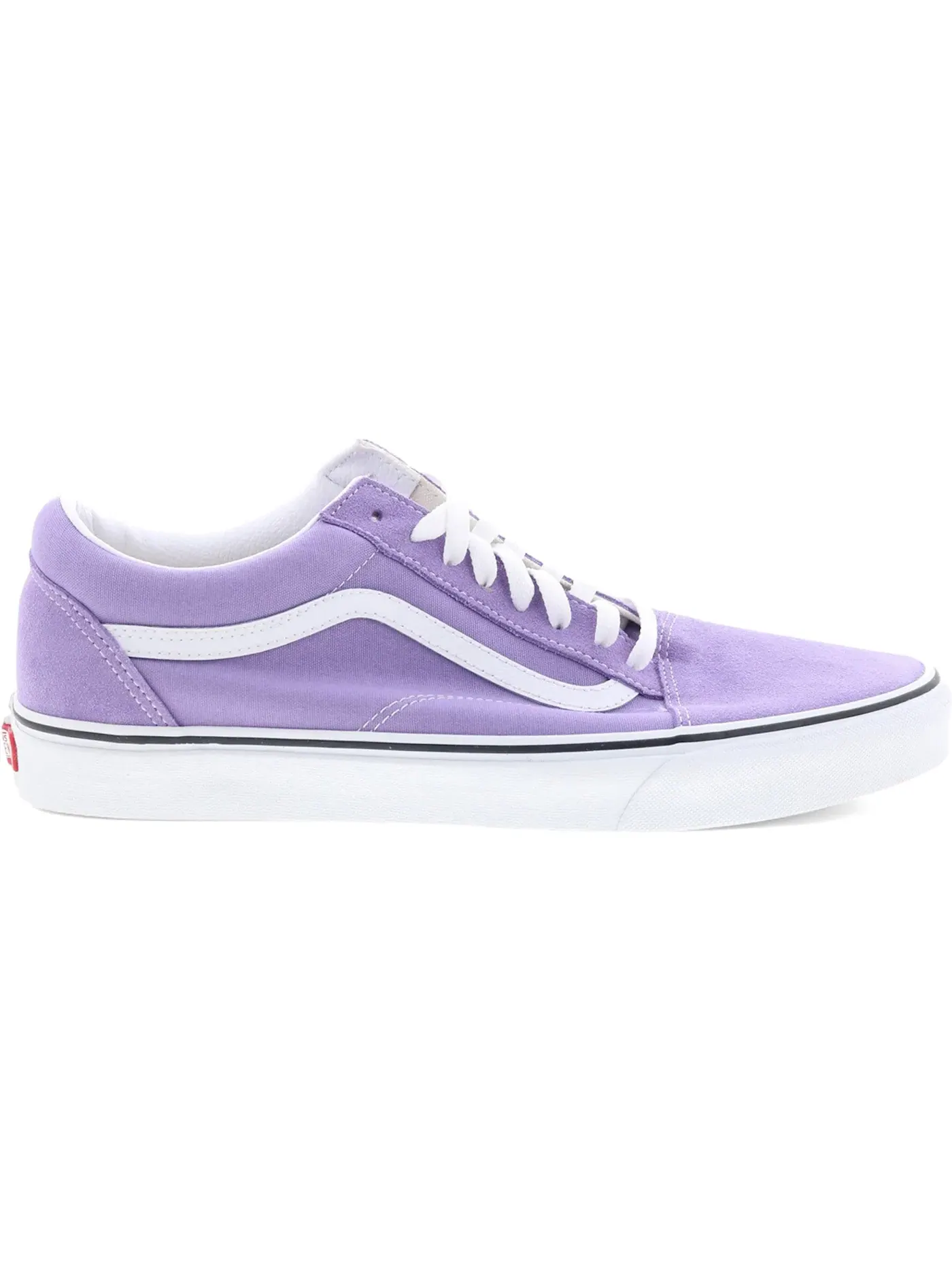 Мужские кроссовки с низким профилем Vans Old Skool — изображение 1 из 1, фиолетовый/белый