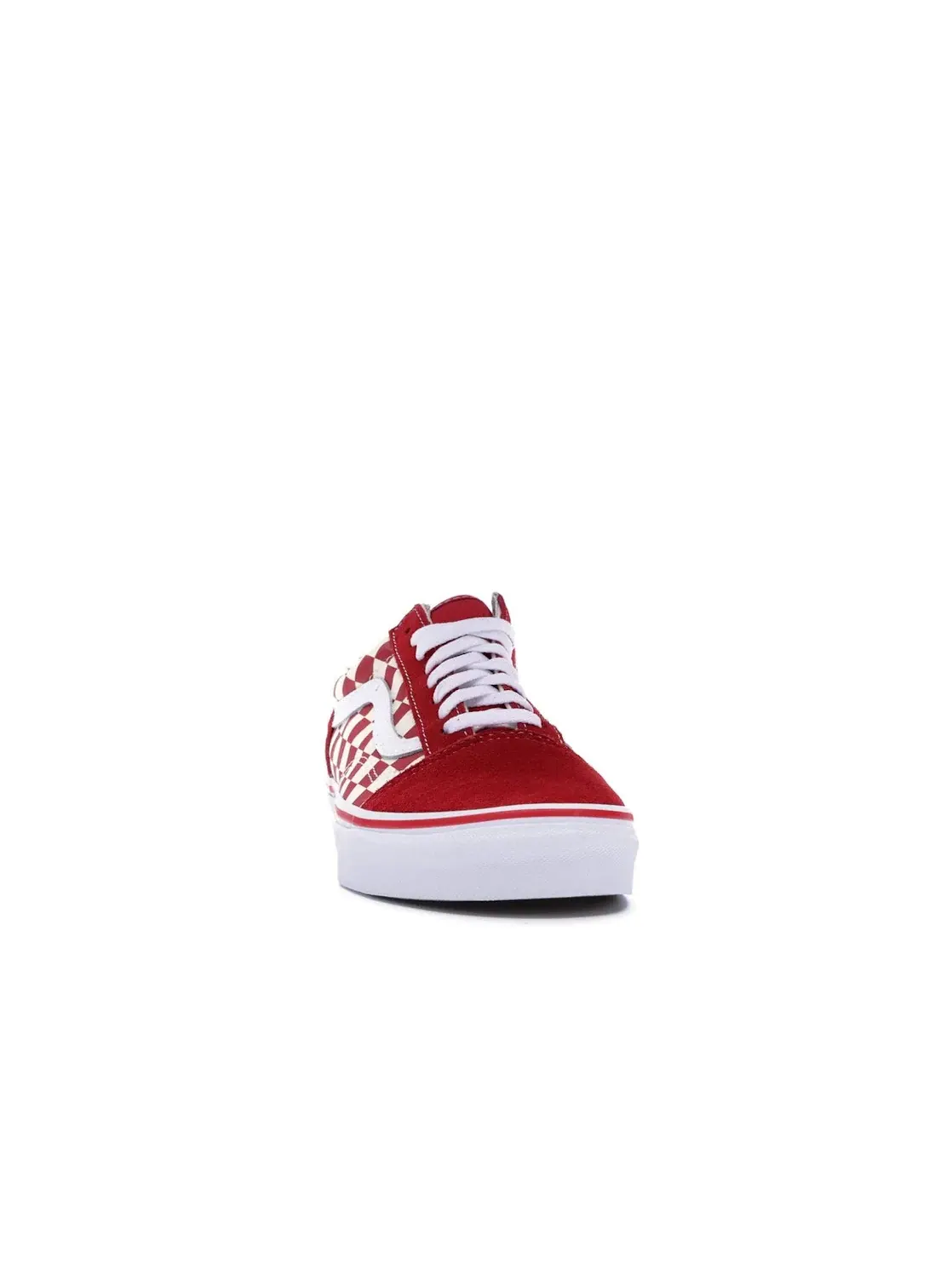 Мужские кеды с принтом Vans Old Skool — изображение 2 из 4, красный/белый