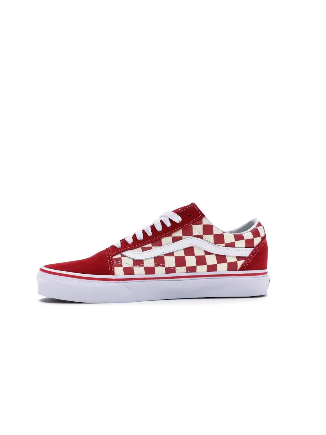 Мужские кеды с принтом Vans Old Skool — изображение 3 из 4, красный/белый