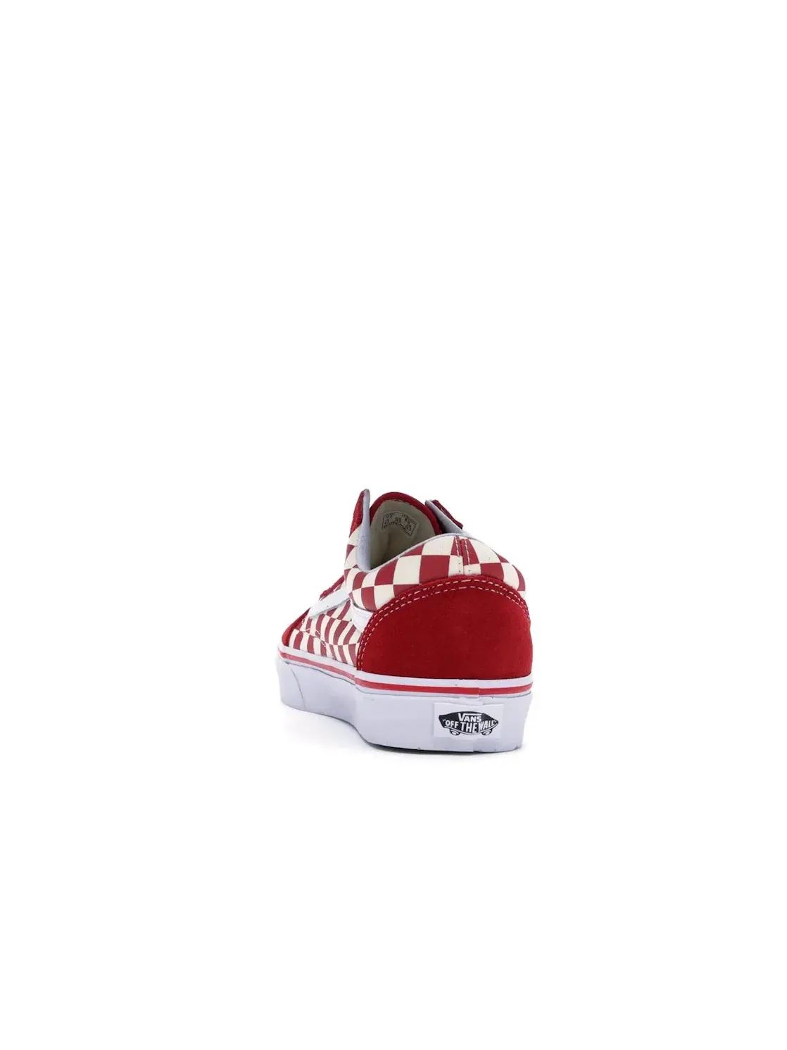 Мужские кеды с принтом Vans Old Skool — изображение 4 из 4, красный/белый