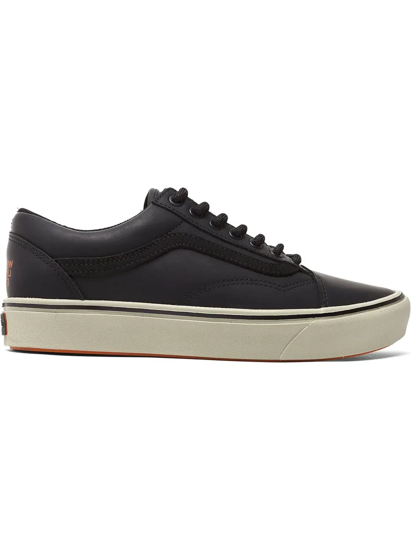 Мужские кроссовки Lifestyle Vans Old Skool Comfycush — изображение 1 из 1, черный/оранжевый