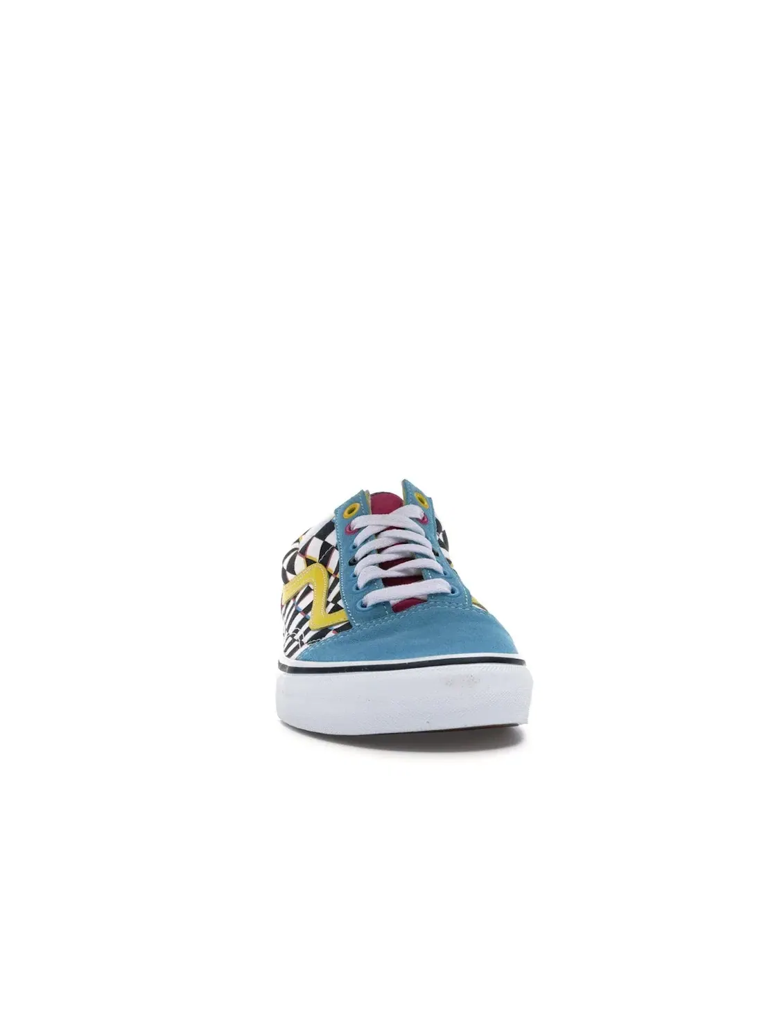 Мужские кроссовки с принтом Vans Old Skool — изображение 2 из 4, мульти/белый