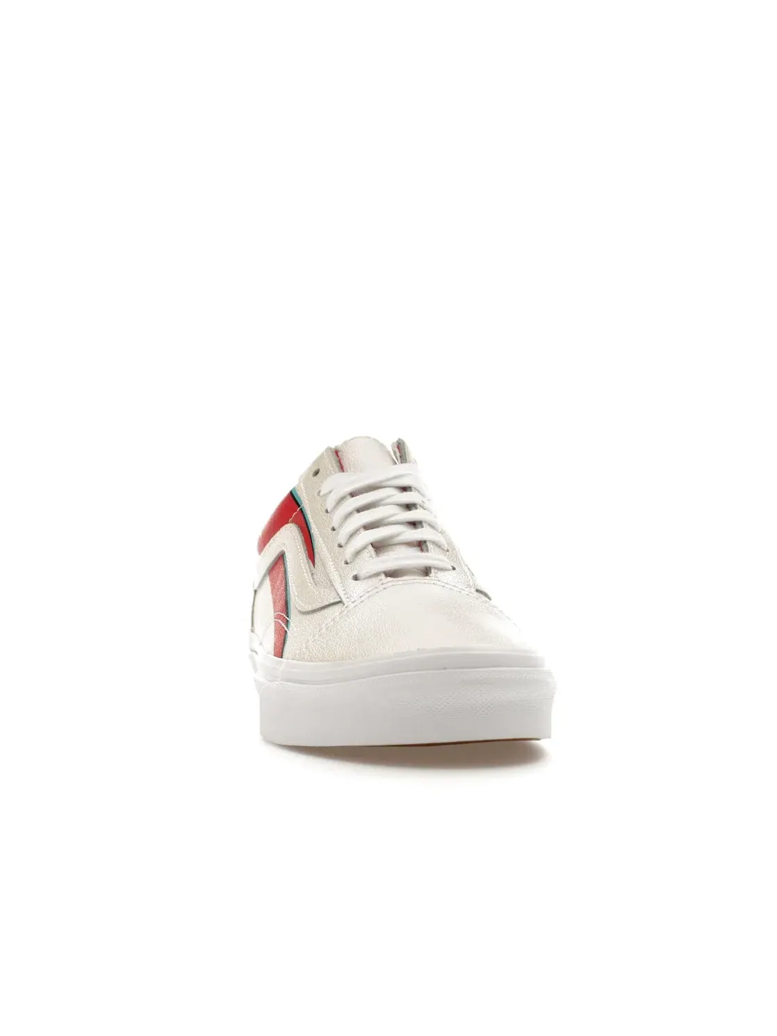 Мужские кроссовки lifestyle Vans Old Skool David Bowie Aladdin Sane — изображение 2 из 4, кремовый/красный