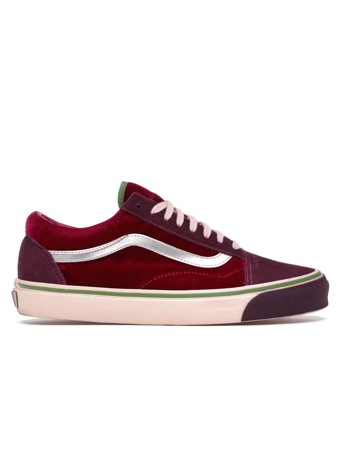 Мужские кроссовки Lifestyle Vans Old Skool Feature Sinner's Club Vans — изображение 1 из 4, серебристый-красный