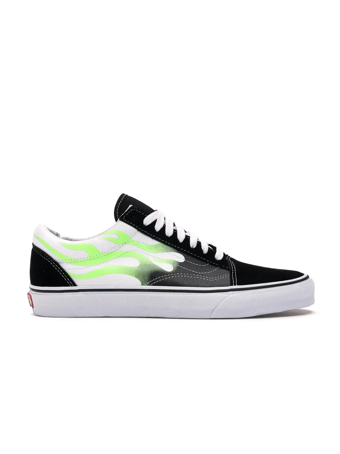 Мужские кроссовки с принтом Vans Old Skool — изображение 1 из 4, черный белый