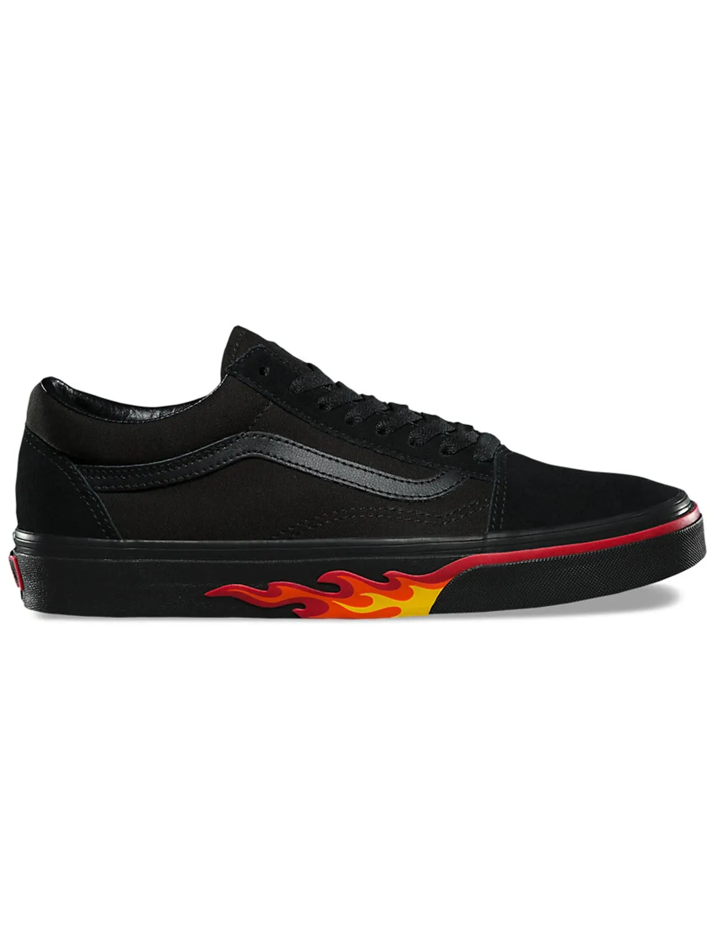 Мужские кроссовки с принтом Vans Old Skool — изображение 1 из 1, черный/черный