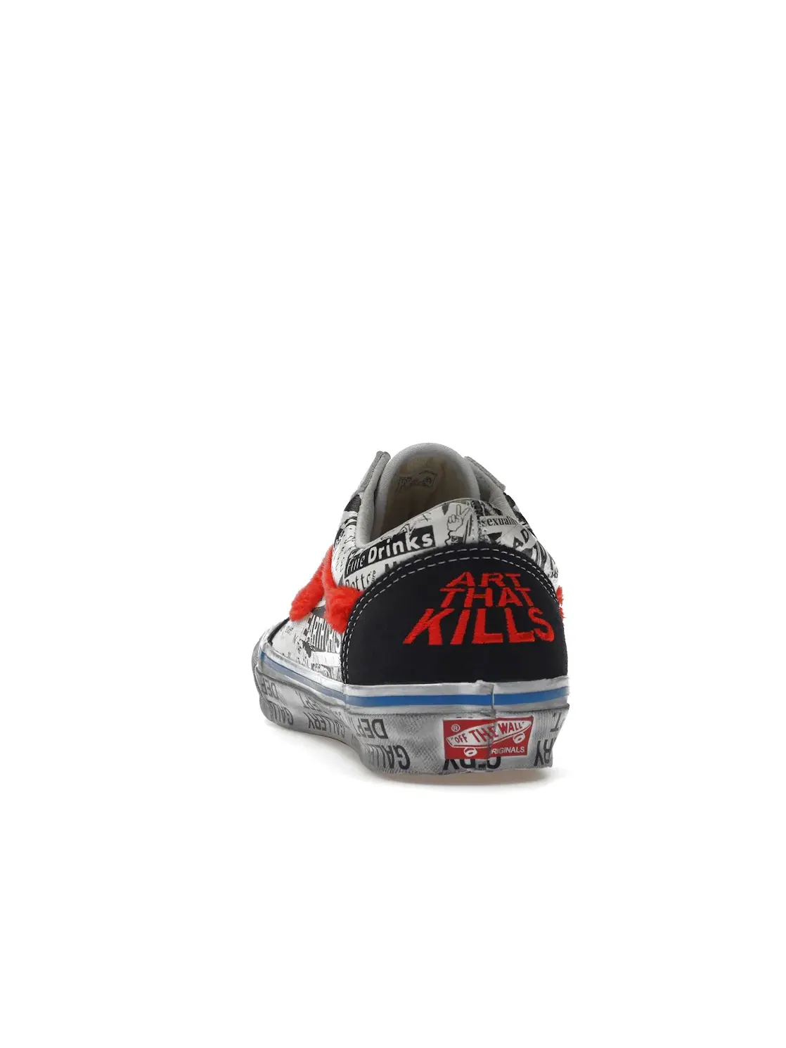 Мужские кроссовки Lifestyle с принтом Vans OG Old Skool LX Vans — изображение 4 из 4, черный/белый