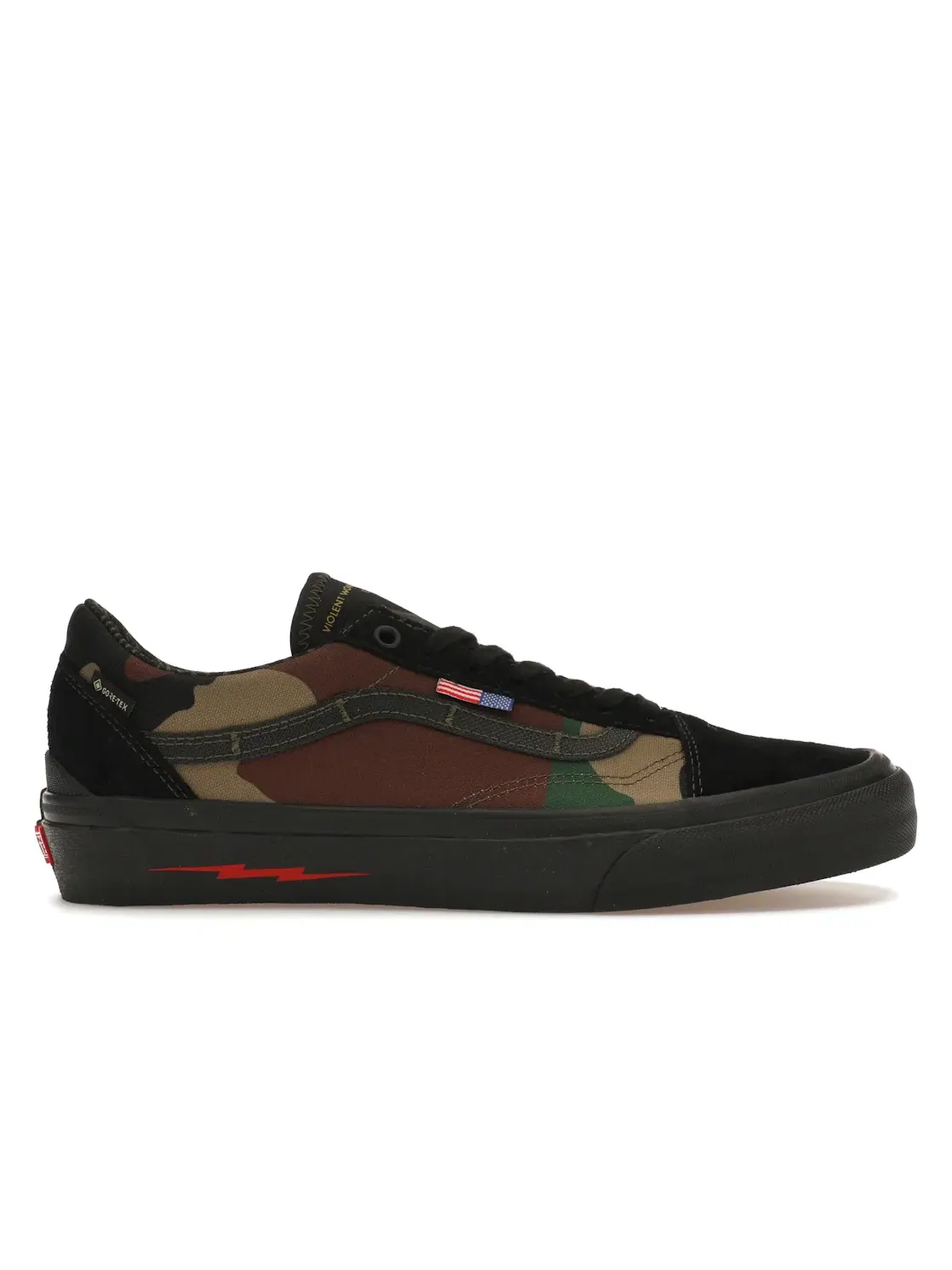 Мужские кроссовки Lifestyle с мембраной GORE-TEX Vans Old Skool GORE-TEX DEFCON — изображение 1 из 4, черный
