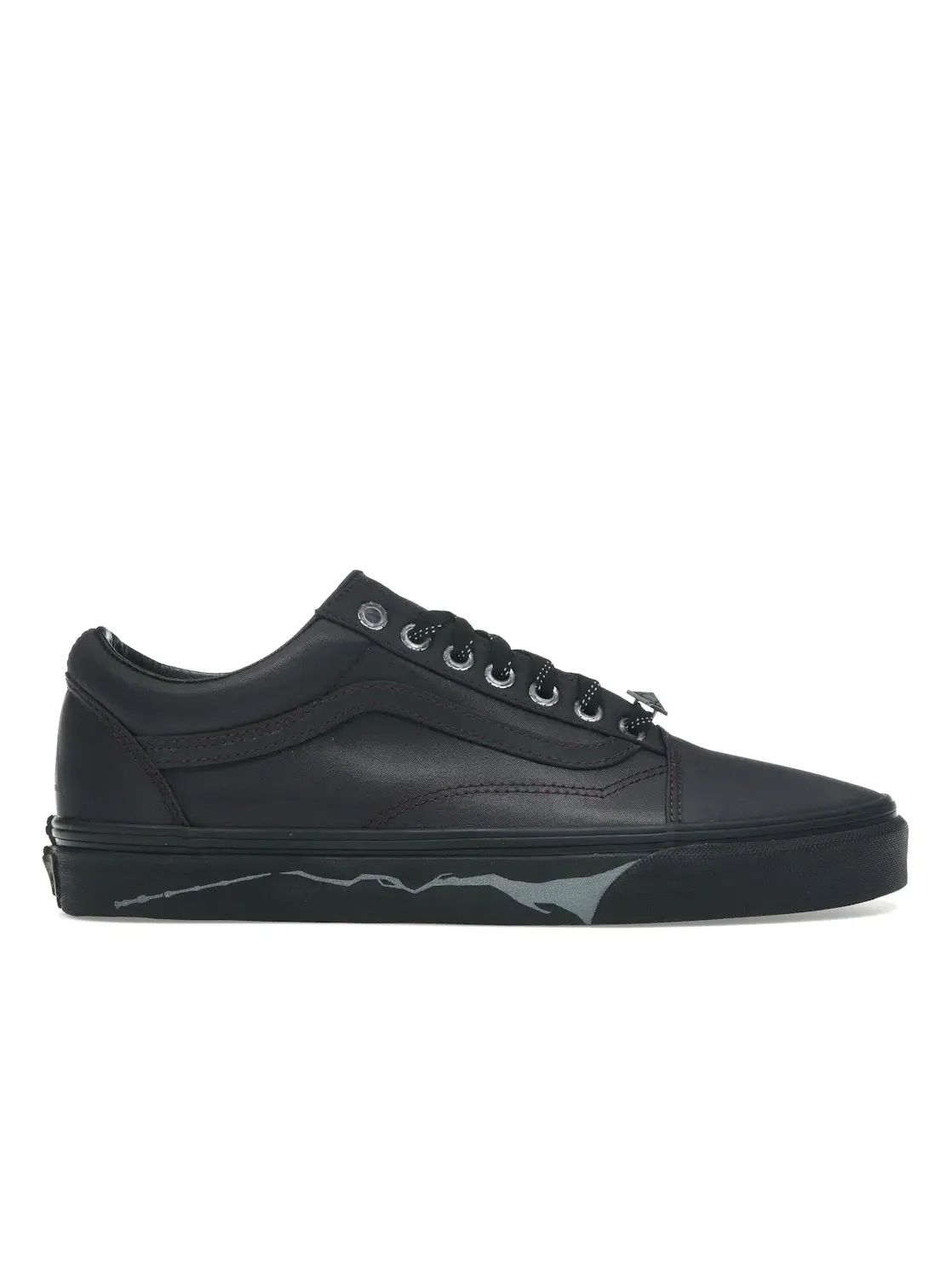 Мужские кроссовки на шнуровке Vans Old Skool — изображение 1 из 4, черный