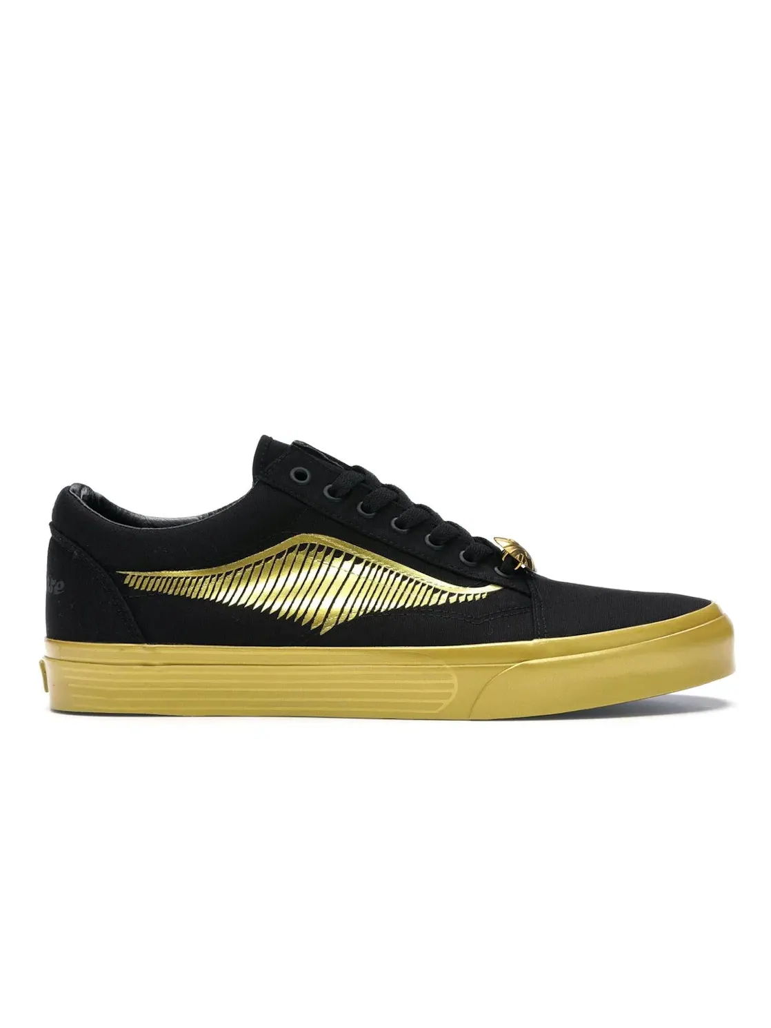 Мужские кроссовки Lifestyle Vans Old Skool — изображение 1 из 4, золотистый/черный