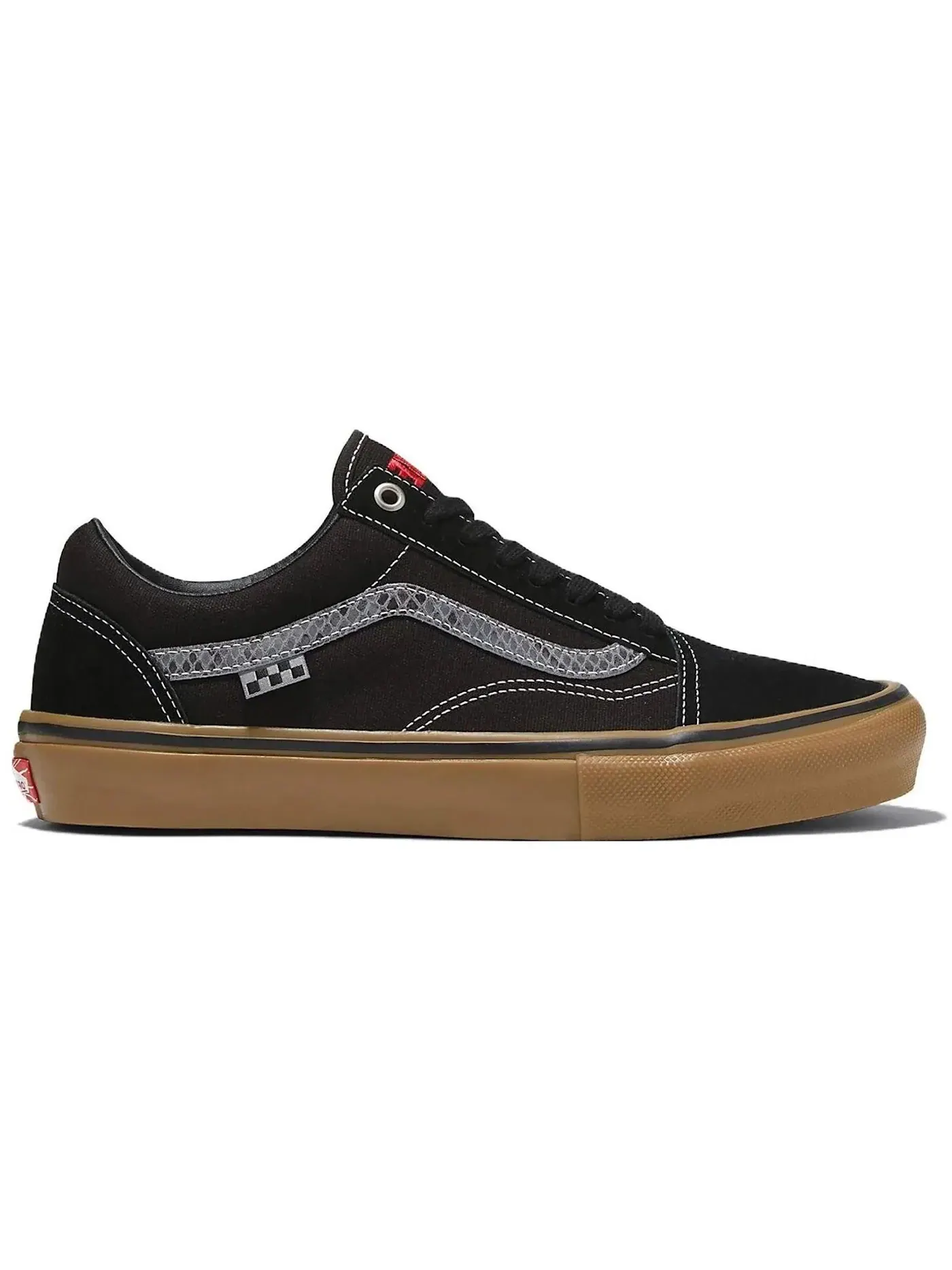 Мужские кроссовки Lifestyle Vans Old Skool Hockey Snakeskin — изображение 1 из 1, черный