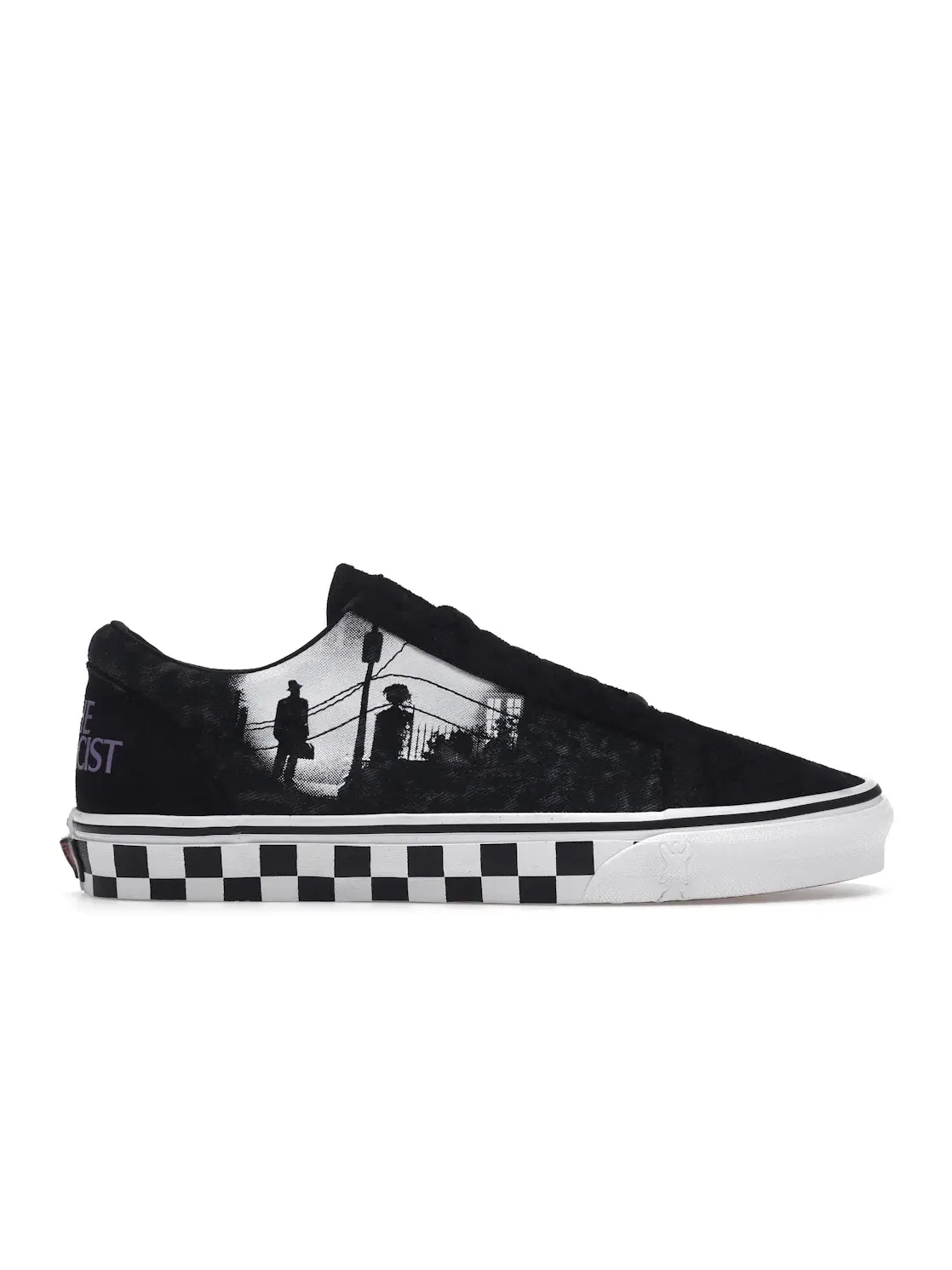 Мужские кроссовки Lifestyle с принтом Vans Old Skool House of Terror The Exorcist Vans — изображение 1 из 4, черный/белый