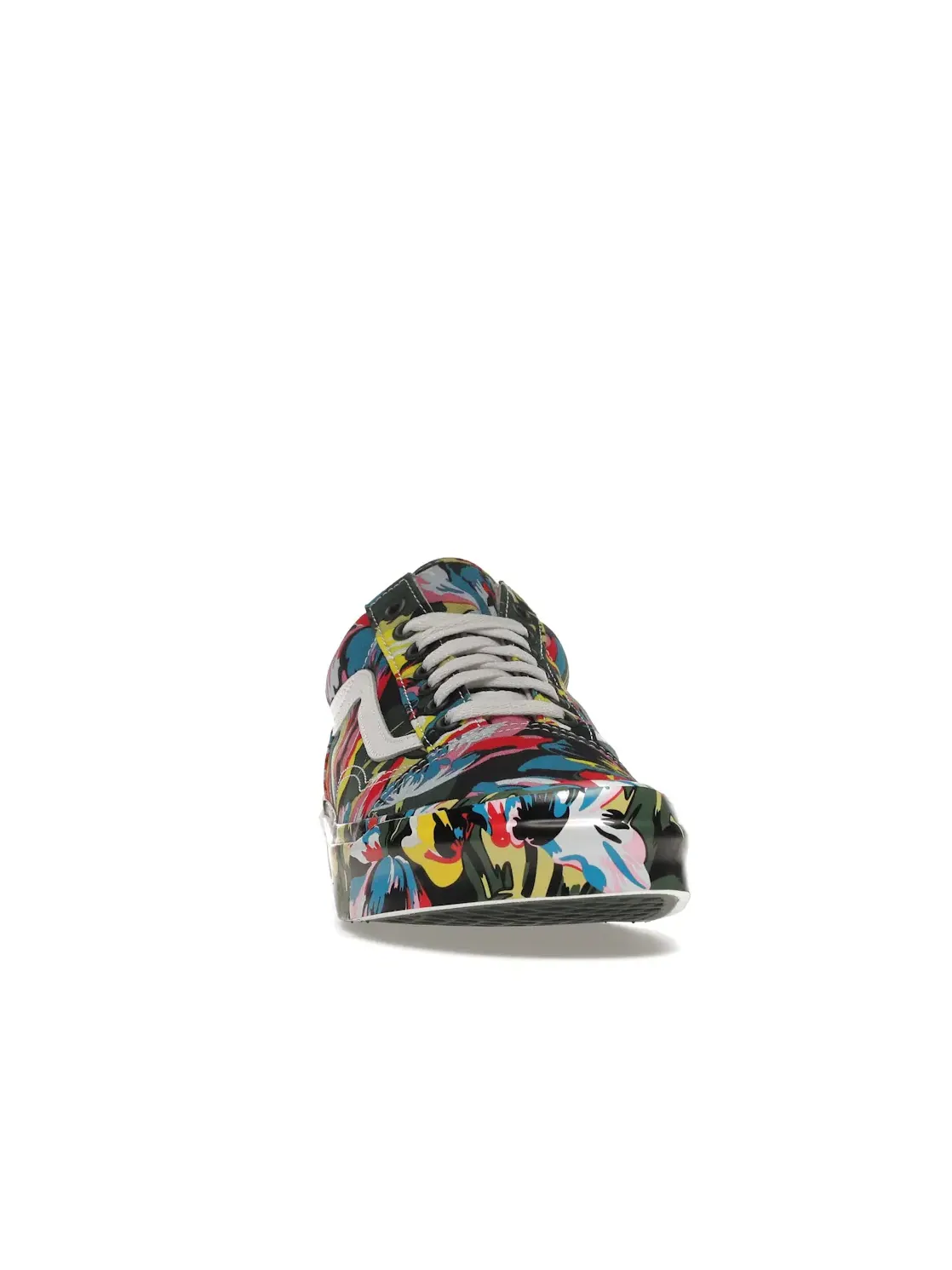 Мужские кроссовки lifestyle Vans Old Skool — изображение 2 из 4, зеленый/белый