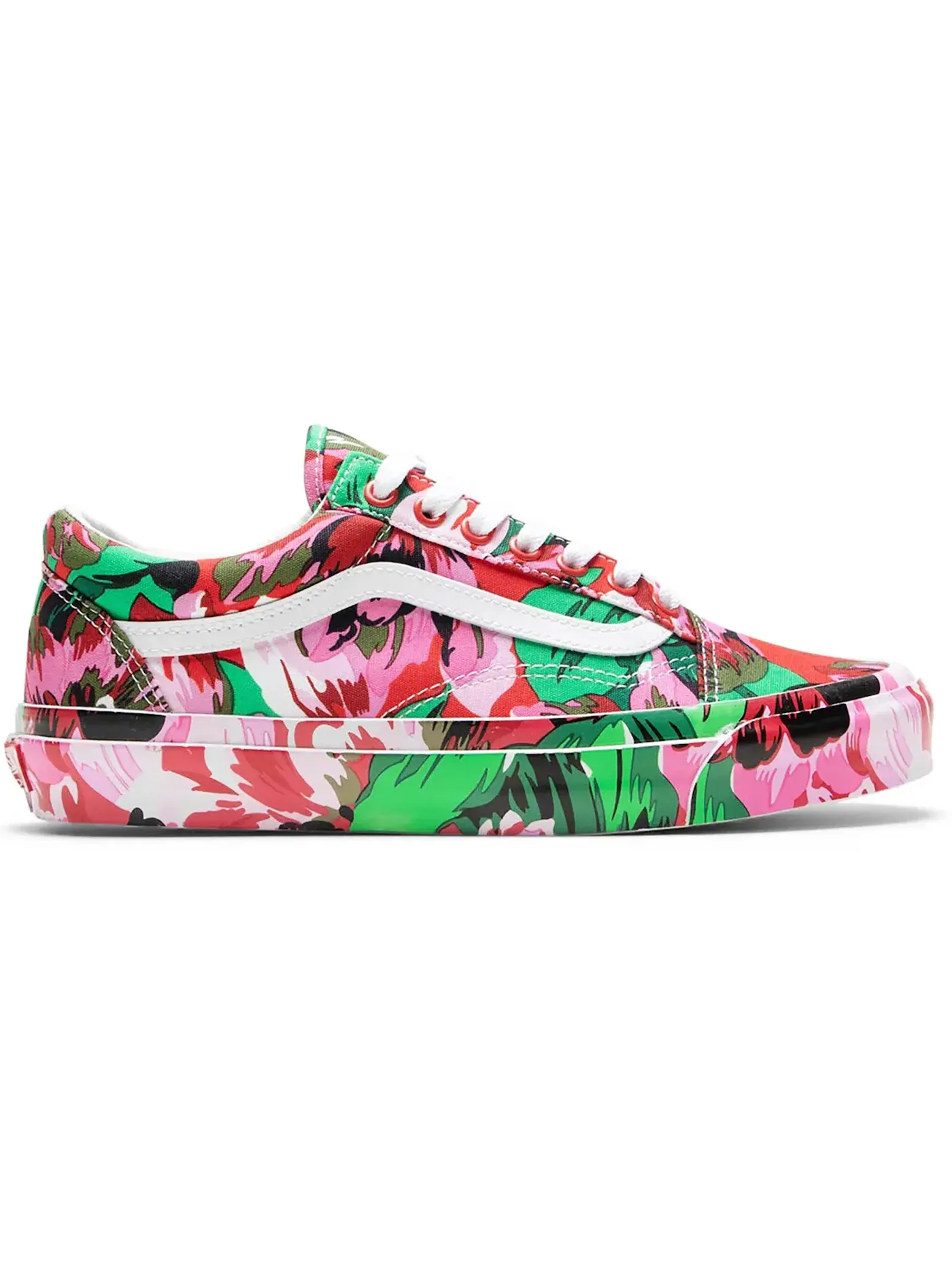 Мужские кроссовки Lifestyle Vans Old Skool — изображение 1 из 1, красный/белый