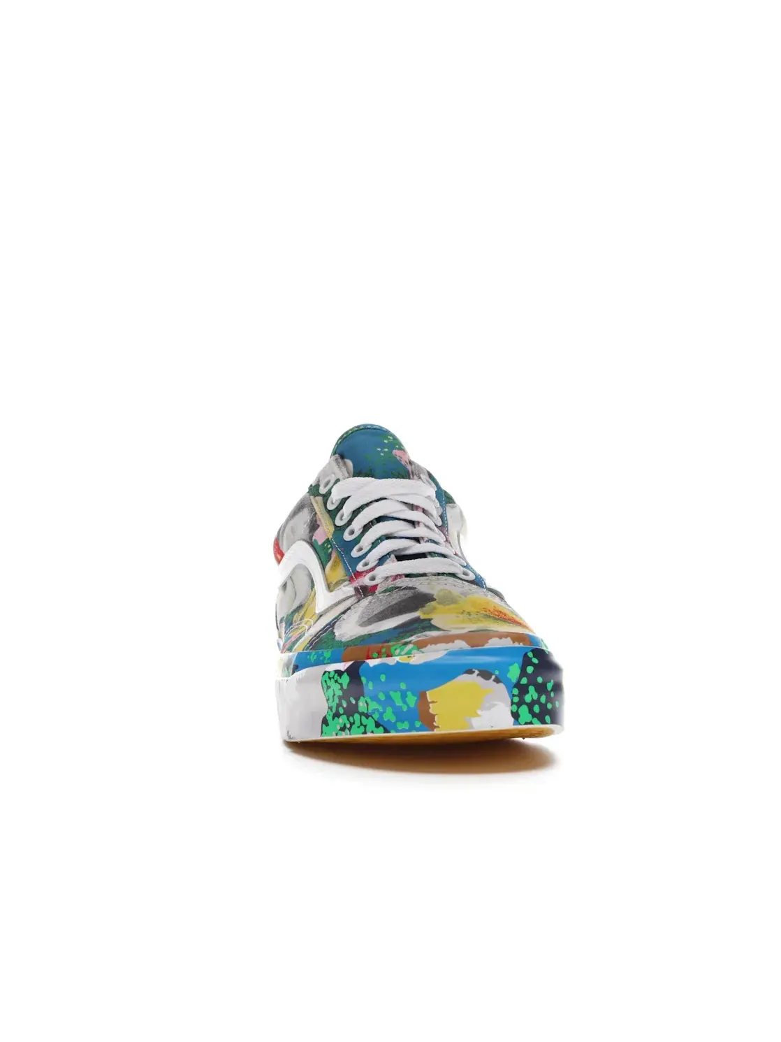 Мужские кроссовки Lifestyle с принтом Vans Old Skool — изображение 2 из 4, желтый/белый