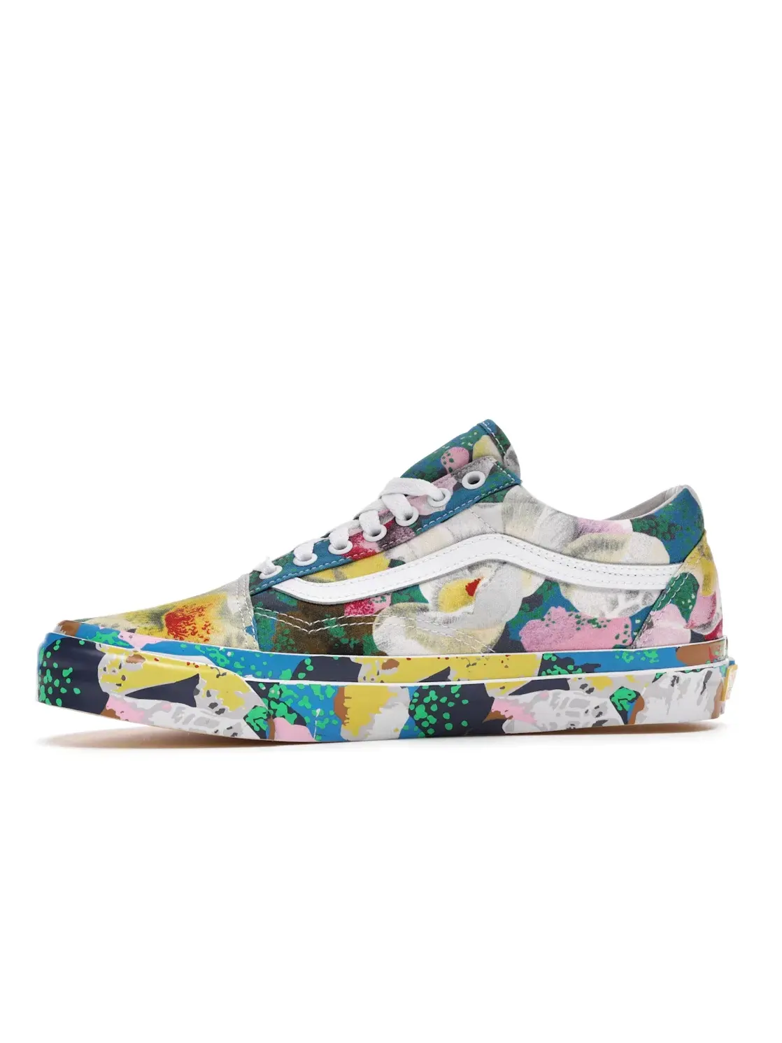 Мужские кроссовки Lifestyle с принтом Vans Old Skool — изображение 3 из 4, желтый/белый