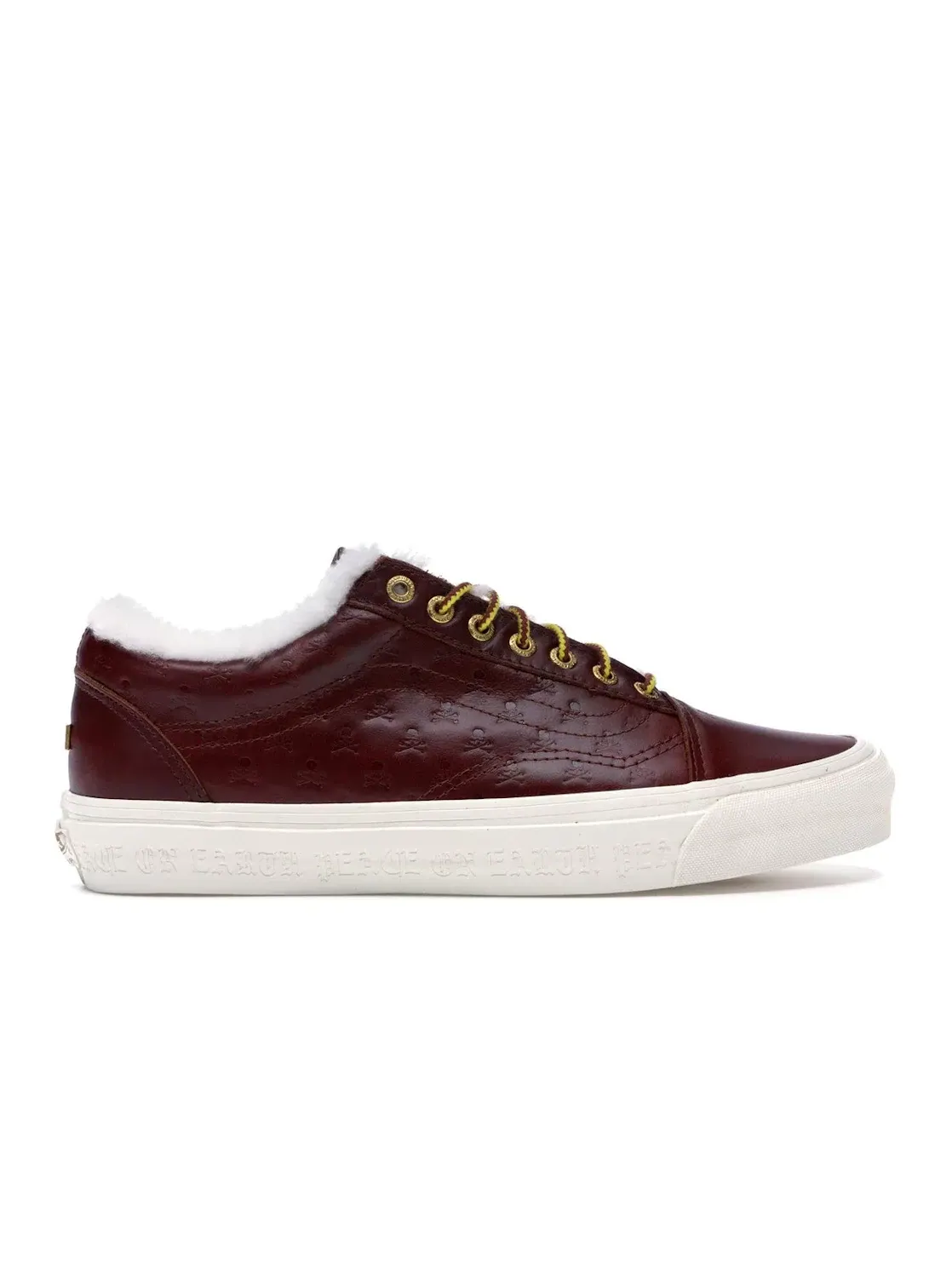 Мужские кеды Lifestyle Vans Old Skool — изображение 1 из 4, коричневый белый
