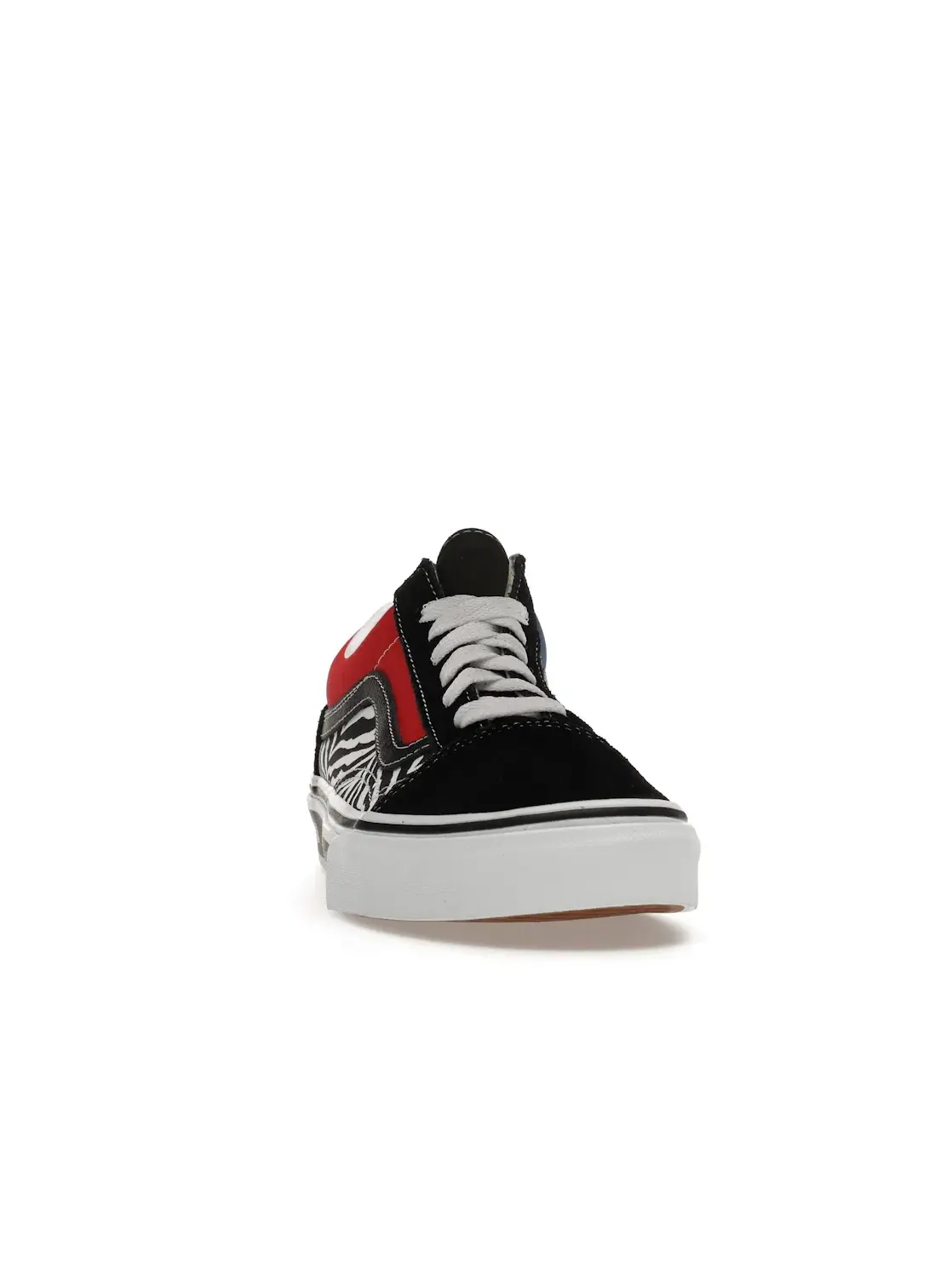 Мужские кроссовки с принтом Vans Old Skool — изображение 2 из 4, красный/синий
