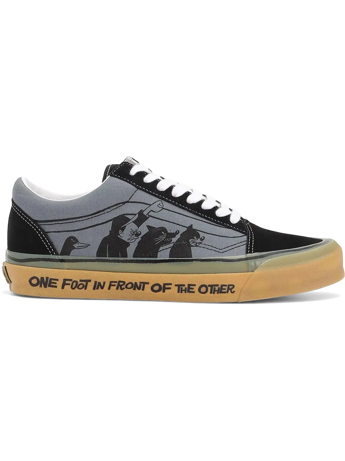 Мужские кроссовки Lifestyle Vans Old Skool LX Yusuke Hanai — изображение 1 из 1, черный