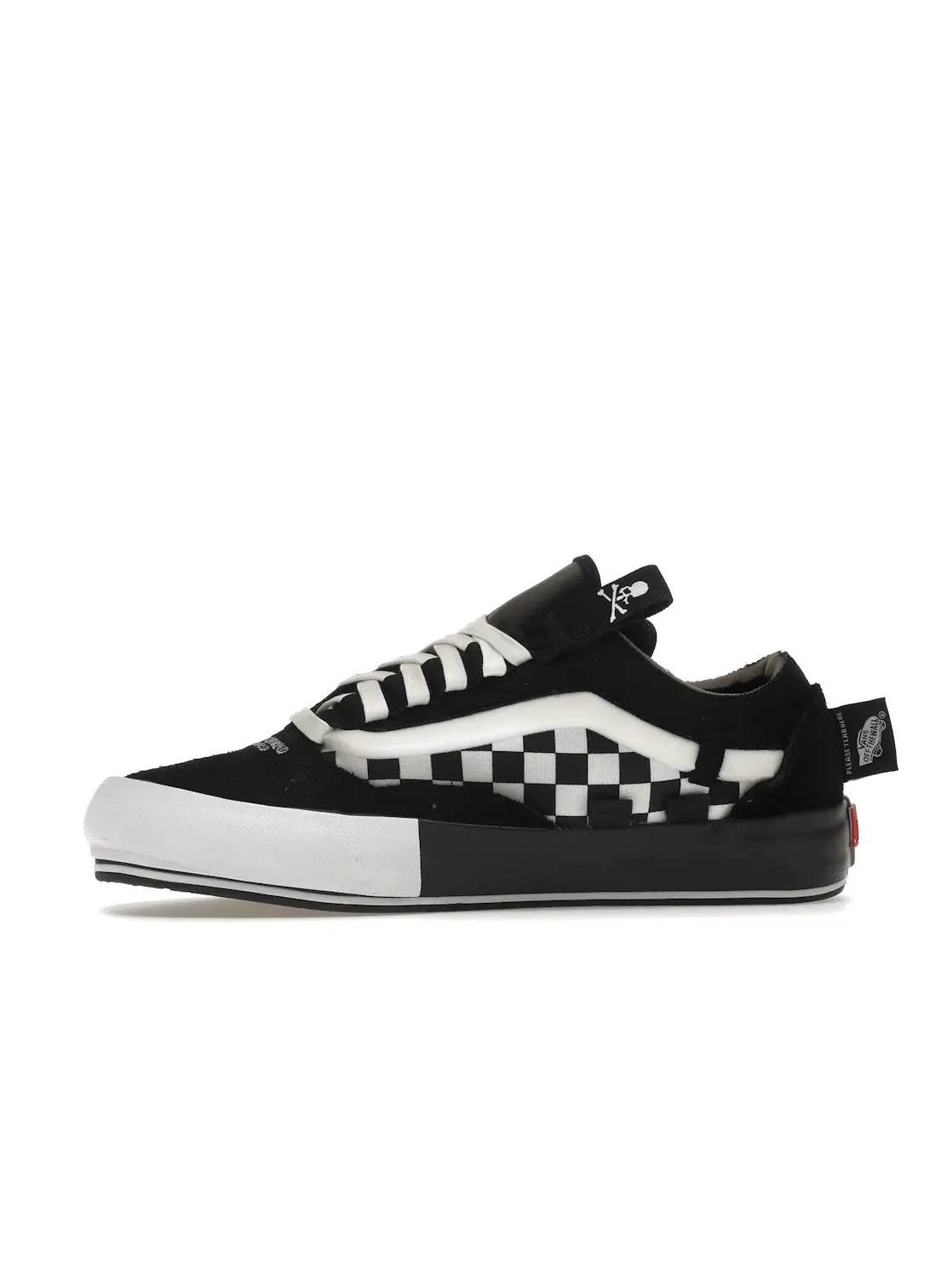 Мужские кроссовки Lifestyle Vans Vault Old Skool — изображение 3 из 4, черный/белый/красный