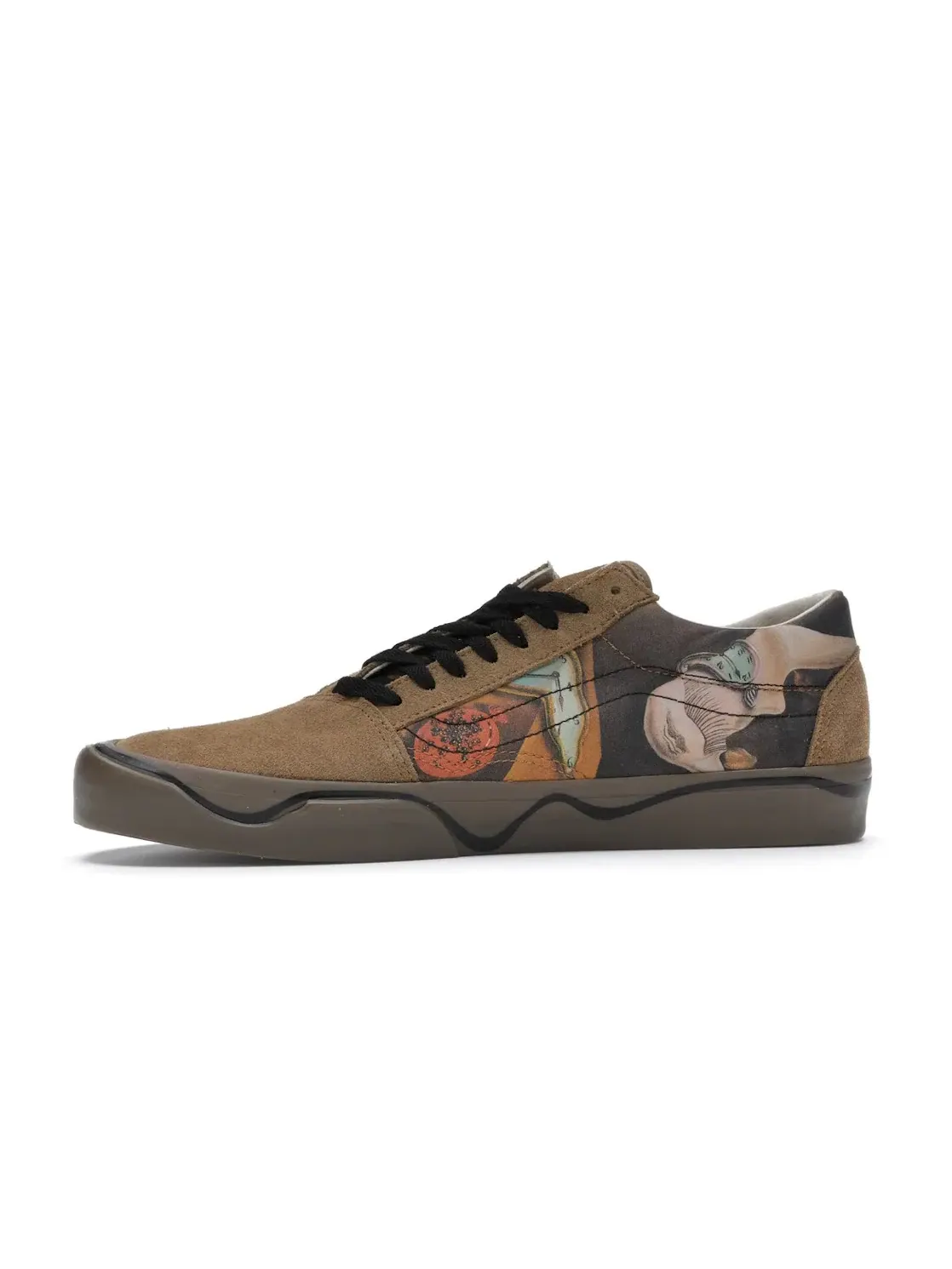 Мужские кеды с принтом Vans Old Skool — изображение 3 из 4, коричневый/черный