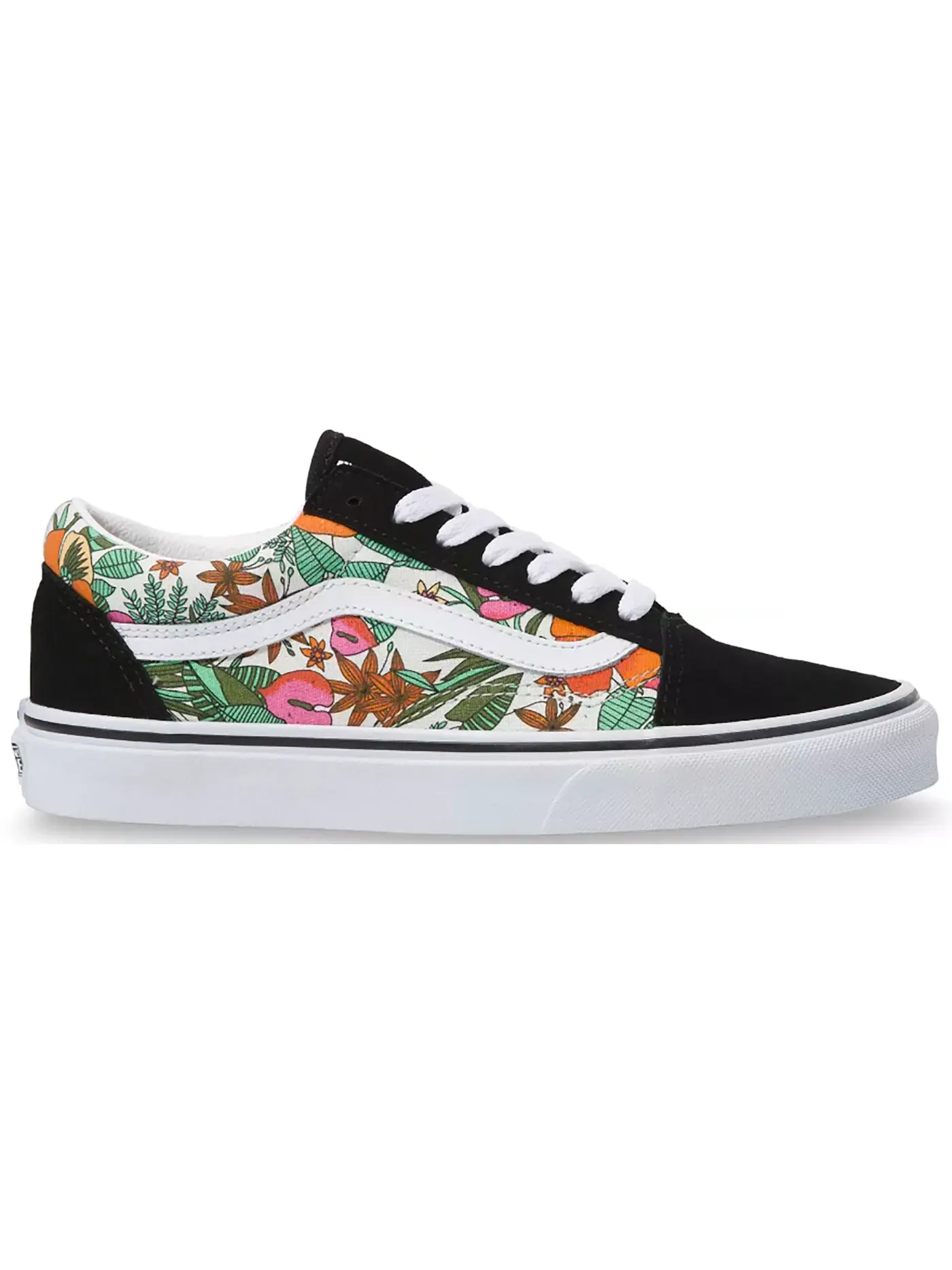 Мужские кеды с принтом Vans Old Skool — изображение 1 из 1, черный/белый
