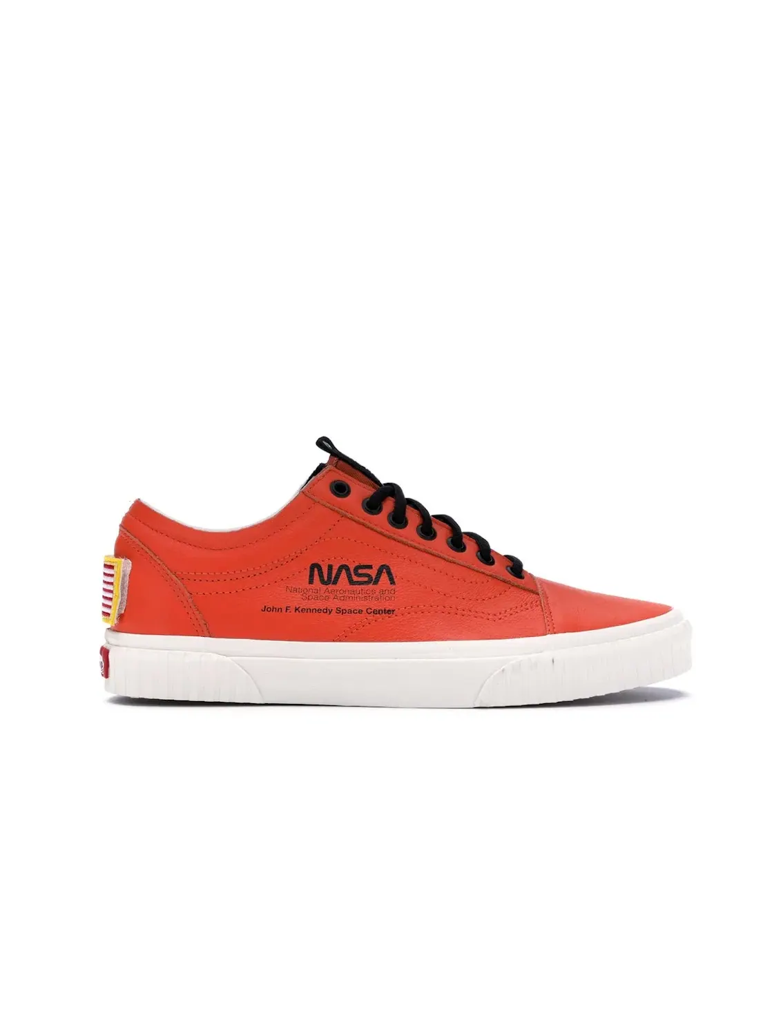 Мужские кроссовки с оранжевым верхом Vans Old Skool — изображение 1 из 4, ярко-красный