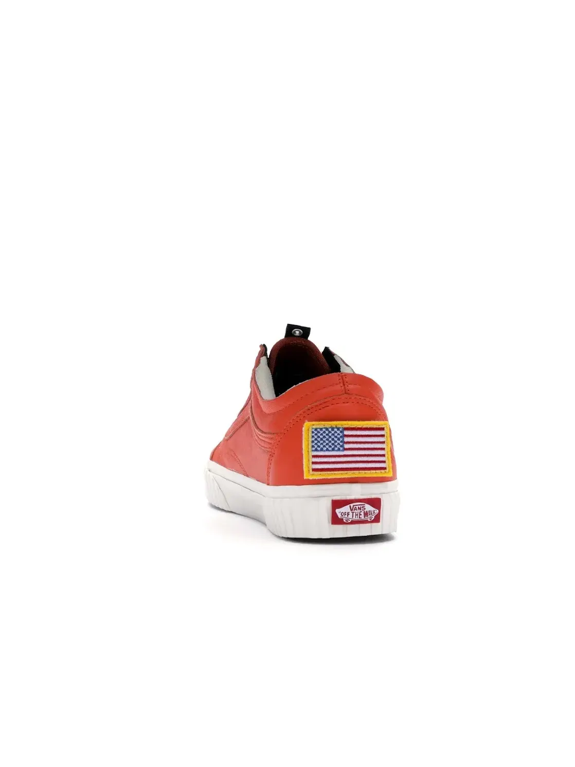 Мужские кроссовки с оранжевым верхом Vans Old Skool — изображение 4 из 4, ярко-красный