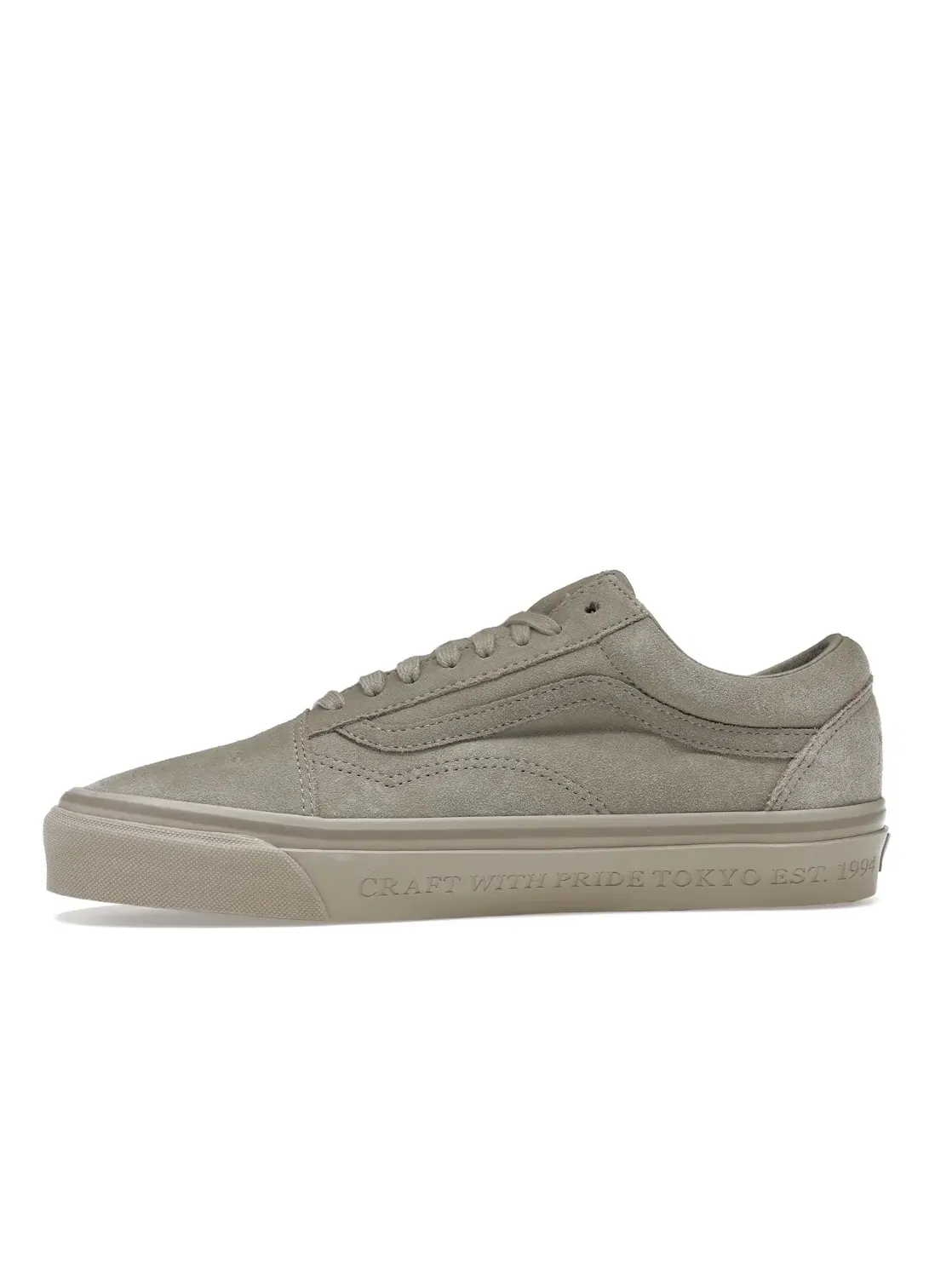 Мужские кроссовки Lifestyle Vans Old Skool Neighborhood, Greige Greige Greige — изображение 3 из 4