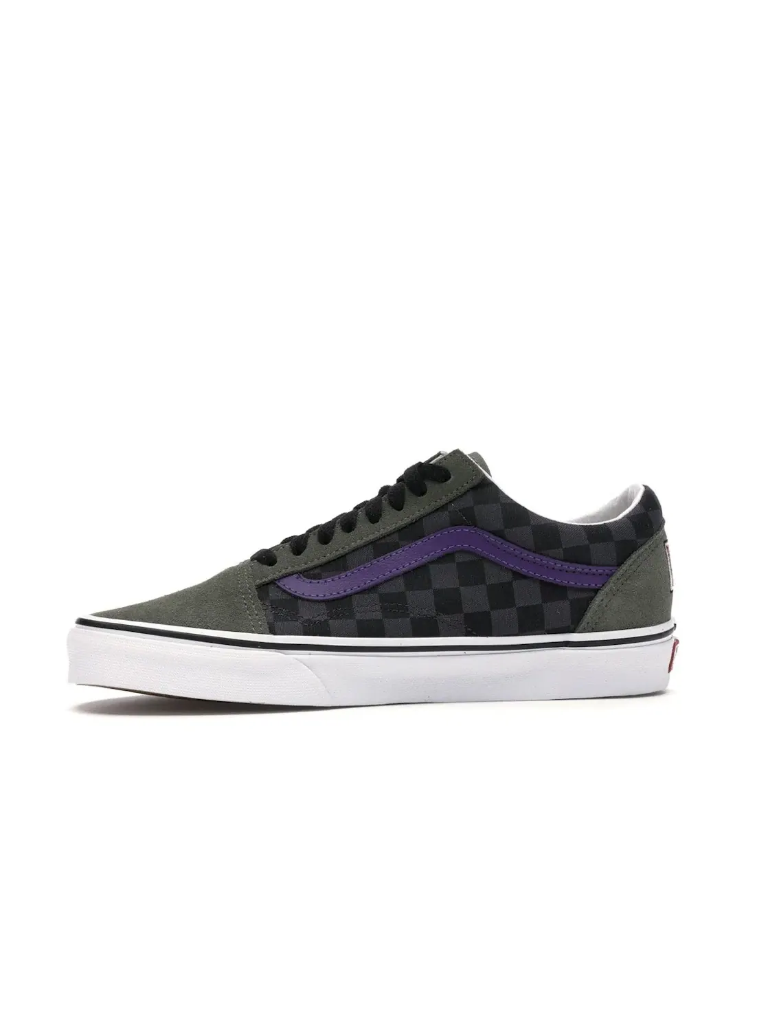 Мужские кроссовки Lifestyle Vans Old Skool — изображение 3 из 4, мульти-глубокий зеленый
