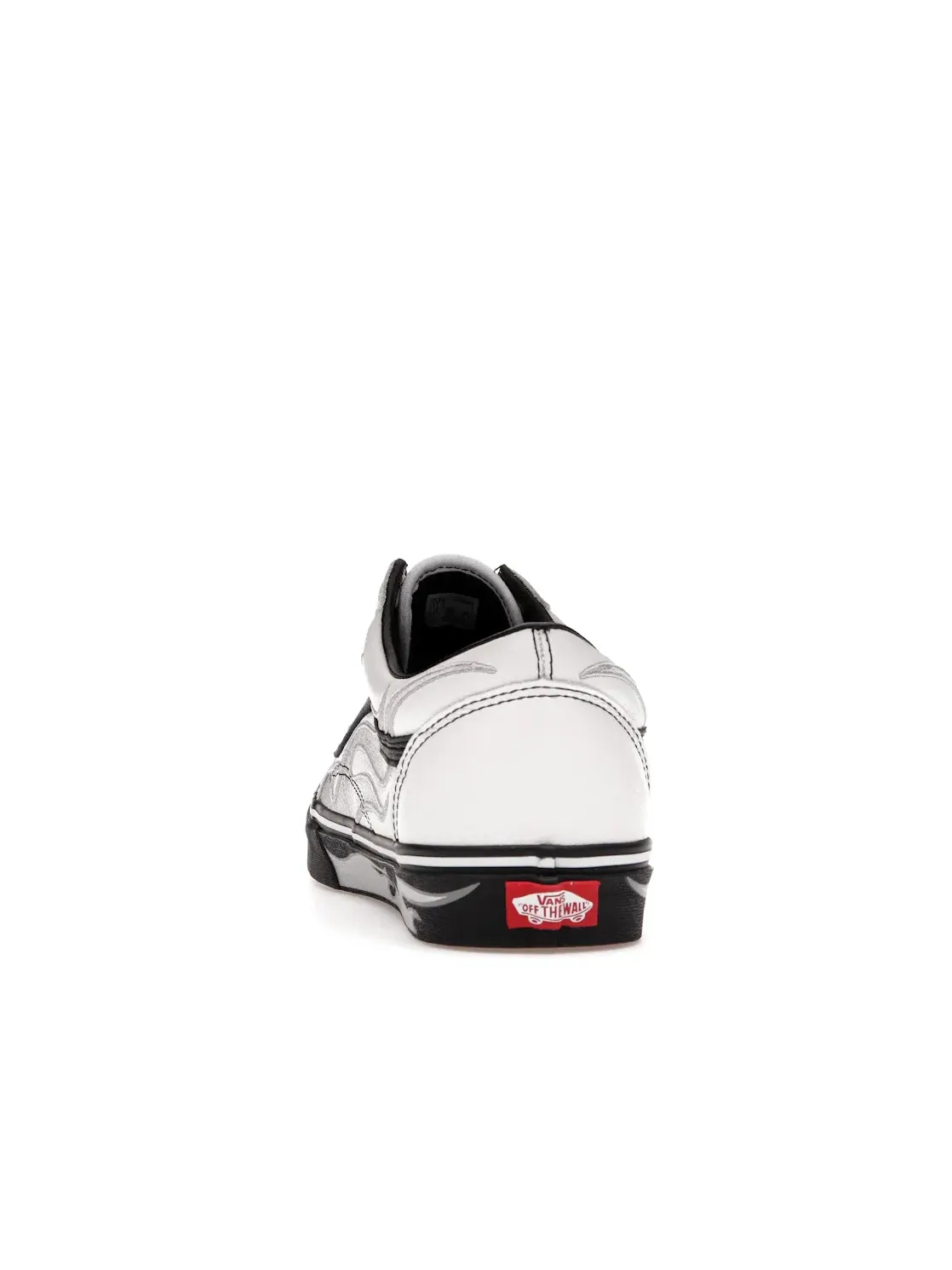 Мужские кроссовки Lifestyle Vans Old Skool — изображение 4 из 4, белый/черный