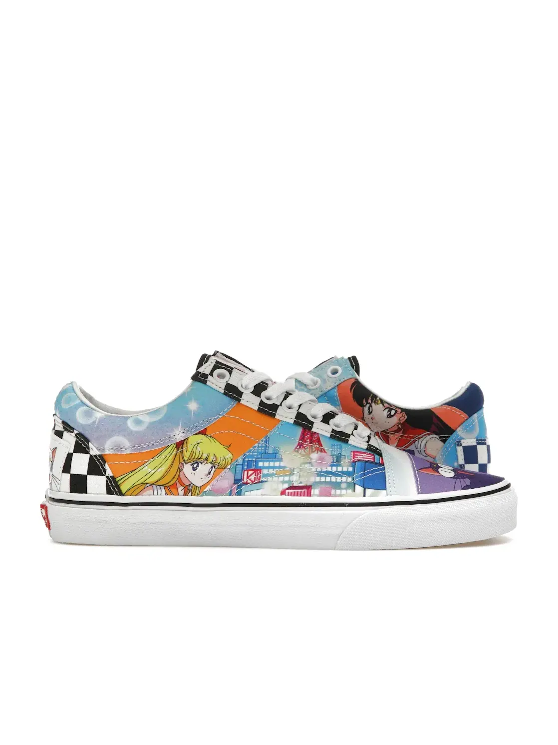 Кроссовки с принтом Vans Old Skool Patchwork Vans — изображение 1 из 4, мульти