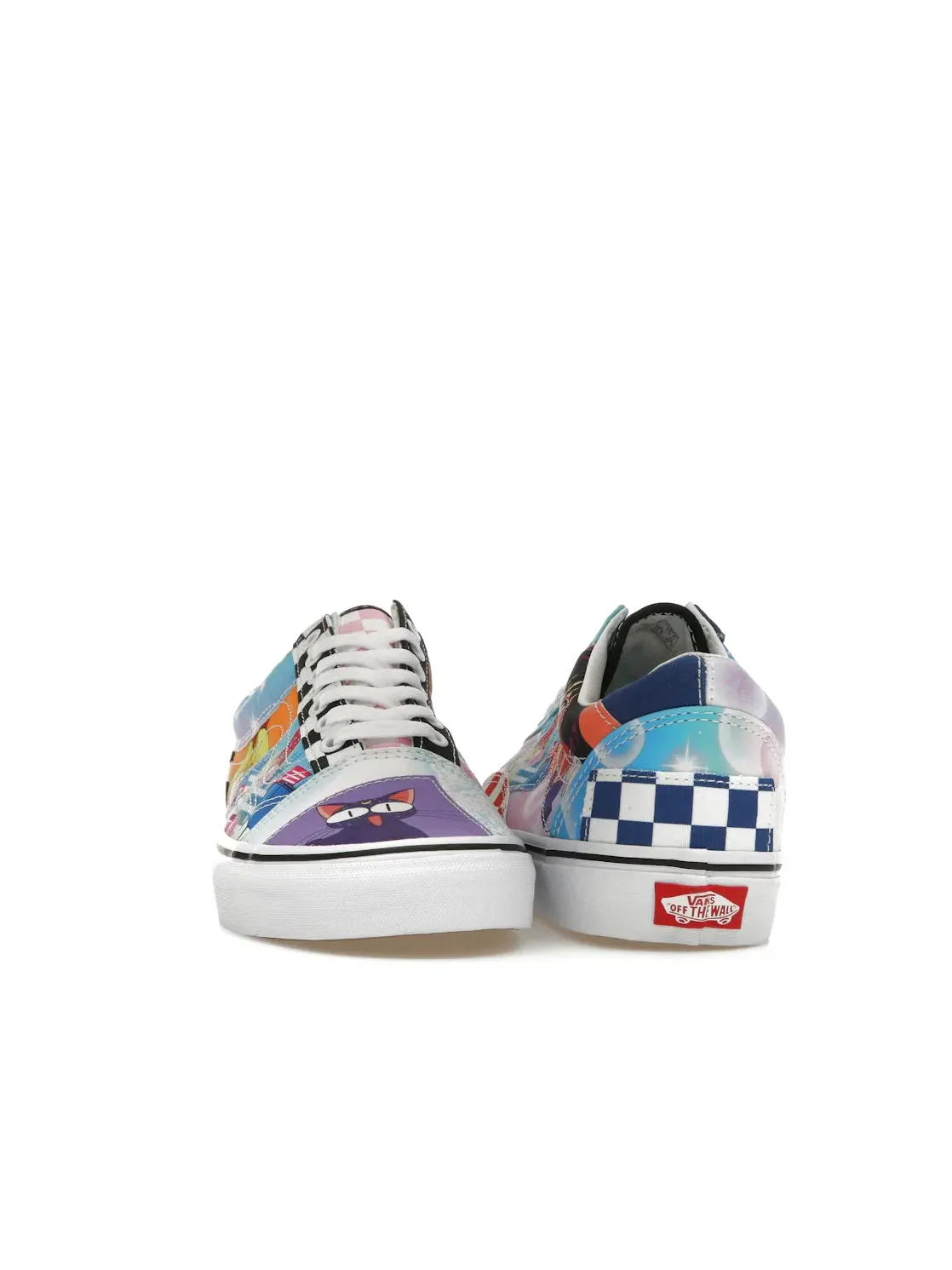 Кроссовки с принтом Vans Old Skool Patchwork Vans — изображение 2 из 4, мульти