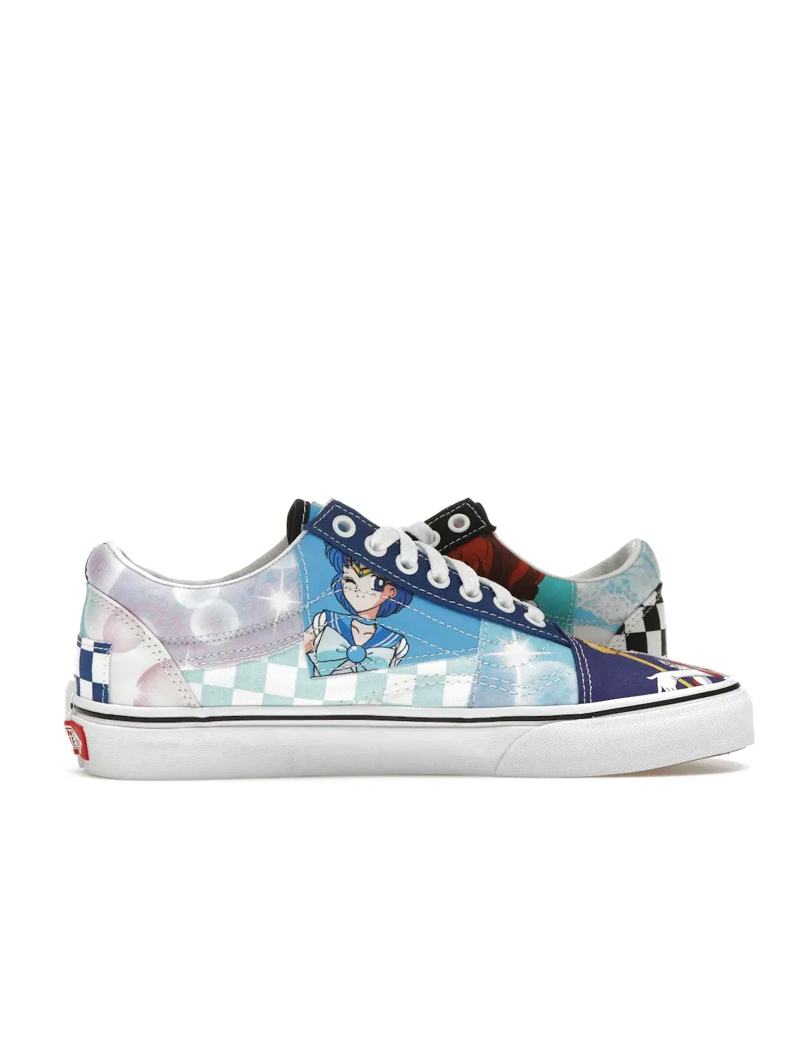Кроссовки с принтом Vans Old Skool Patchwork Vans — изображение 3 из 4, мульти