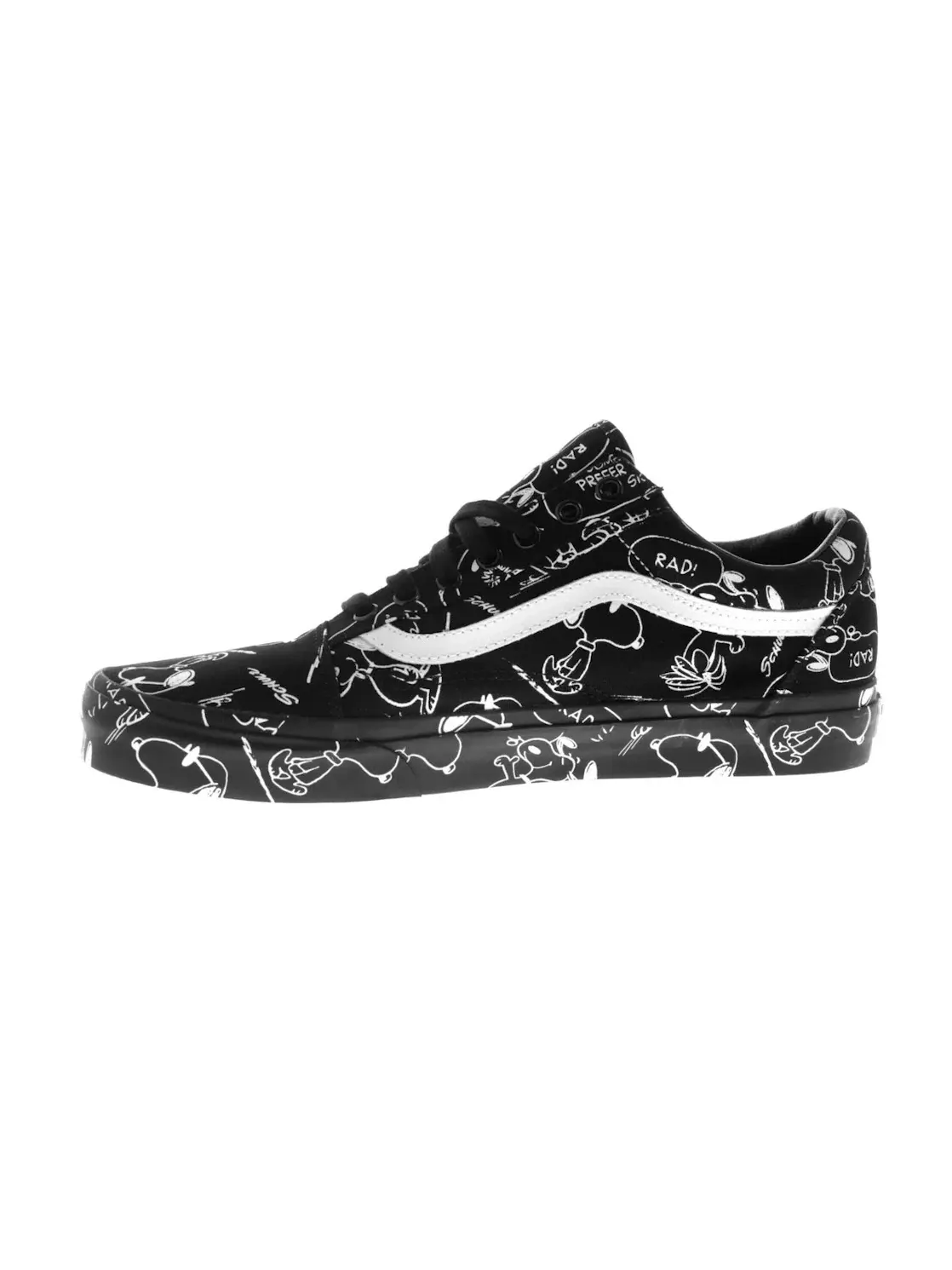 Мужские кроссовки Lifestyle Vans Old Skool — изображение 3 из 4, черный/белый