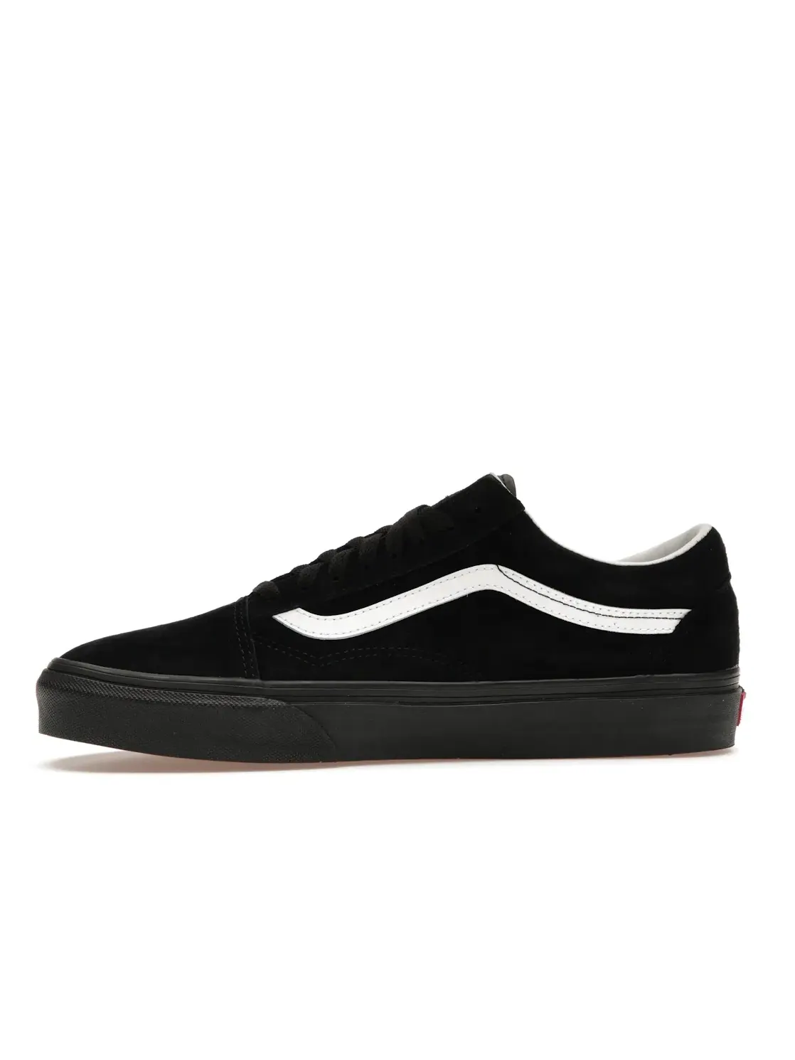 Мужские кроссовки с замшевыми вставками Vans Old Skool — изображение 3 из 4, черный/черный