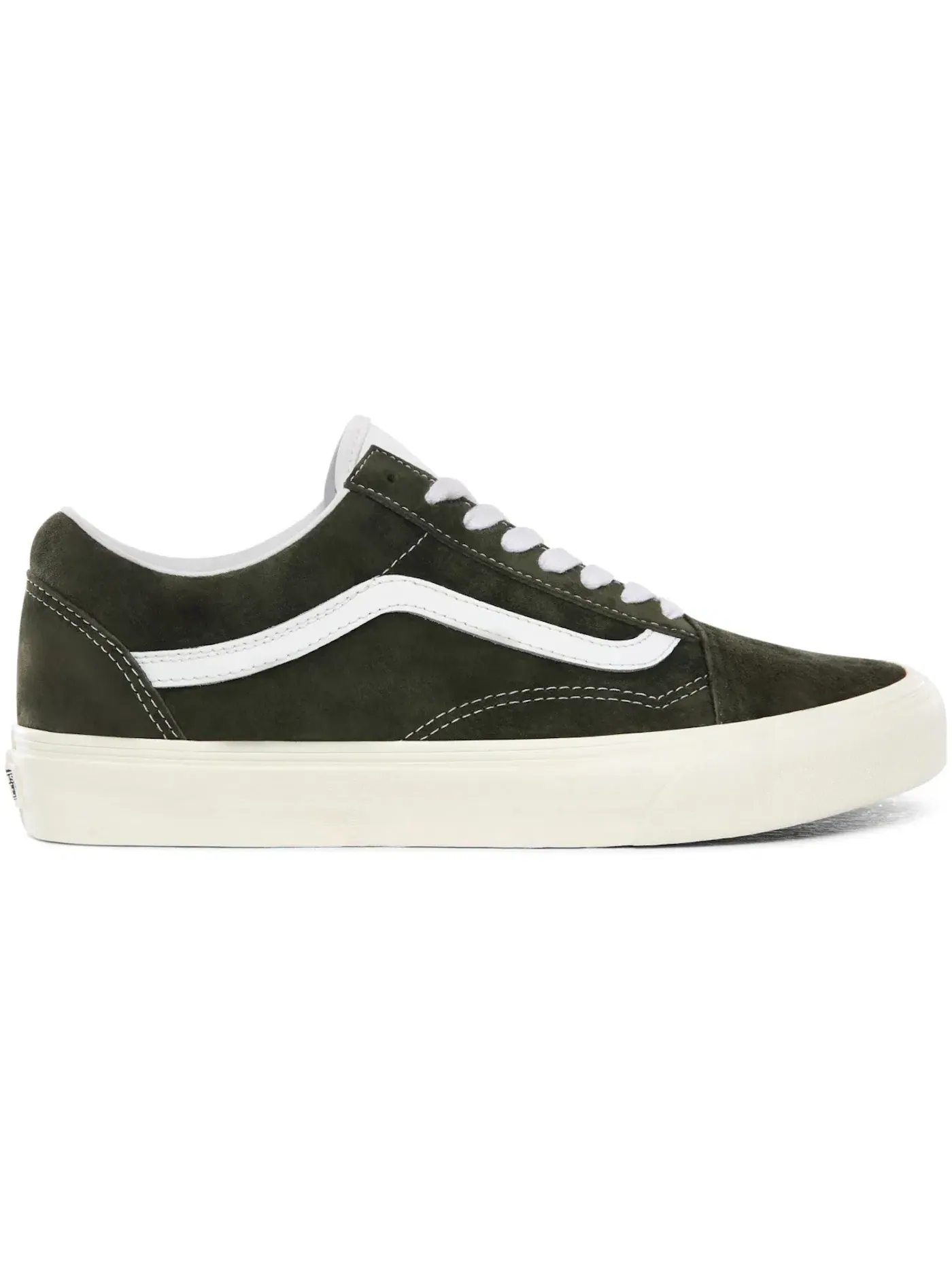 Мужские кроссовки с замшевыми вставками Vans Old Skool Pig Suede — изображение 1 из 1, белый