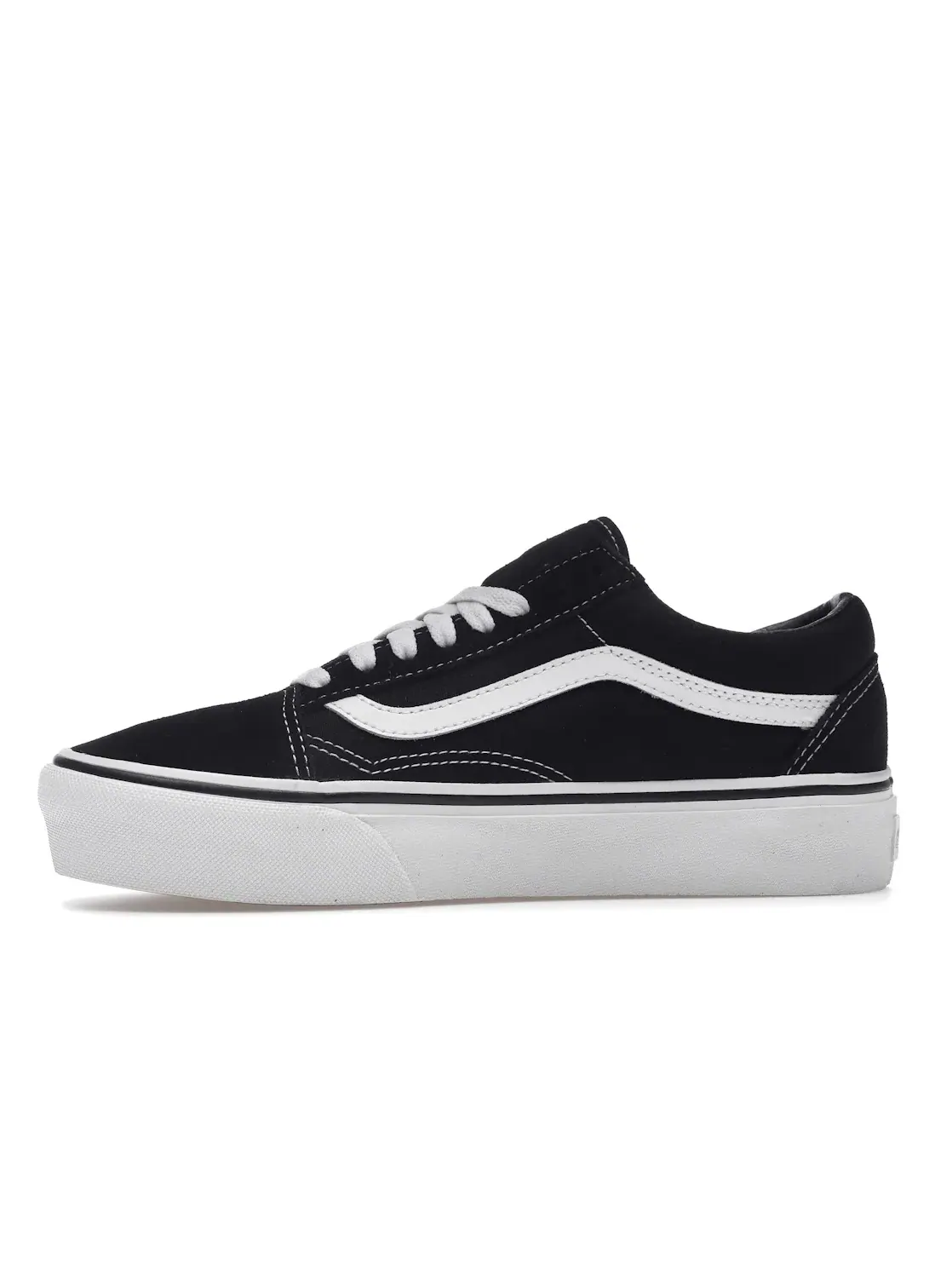 Мужские кроссовки с платформой Vans Old Skool Platform Vans — изображение 3 из 4, черный/белый