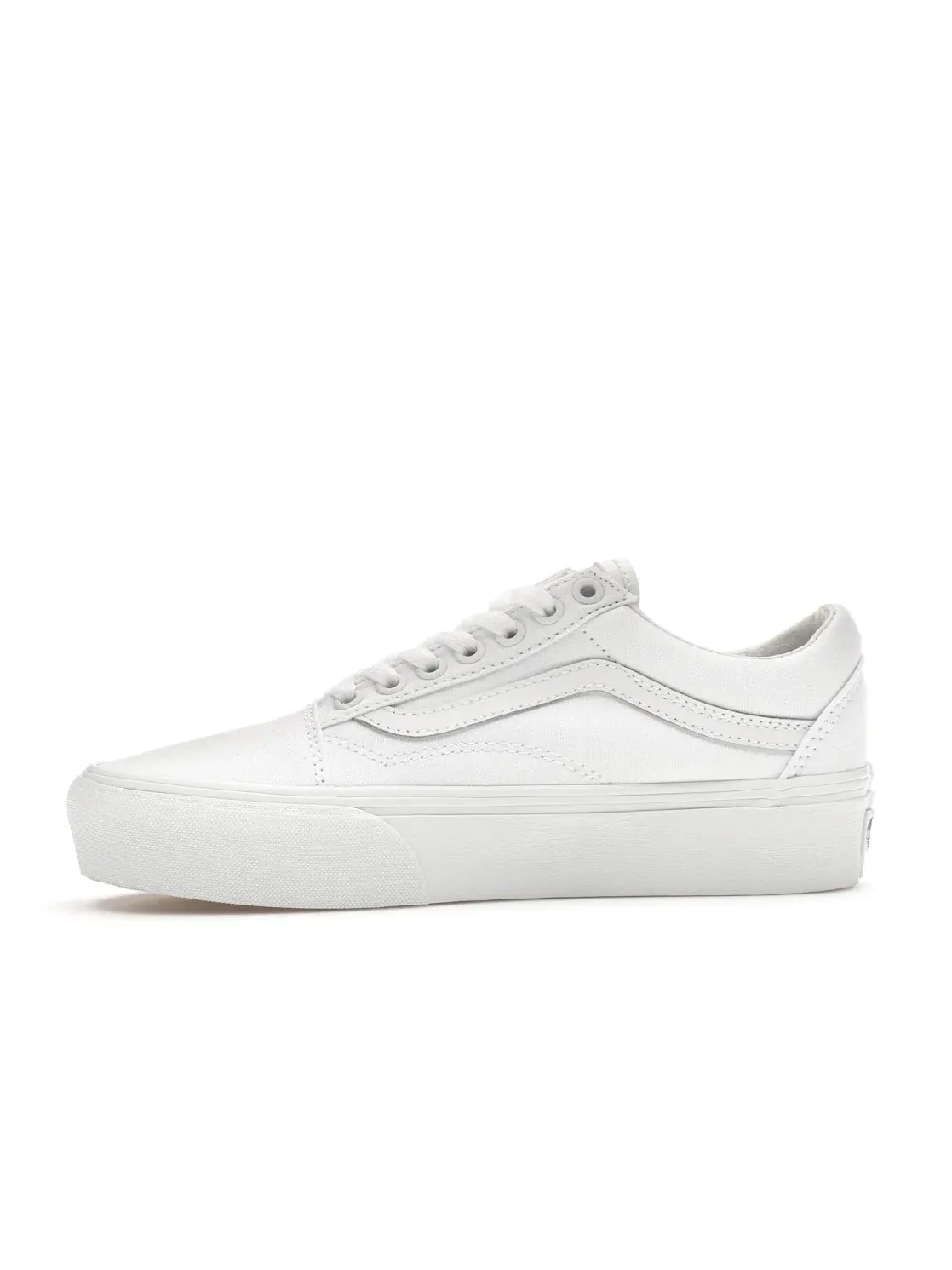Женские кеды с платформой Vans Old Skool Platform — изображение 3 из 4, белый