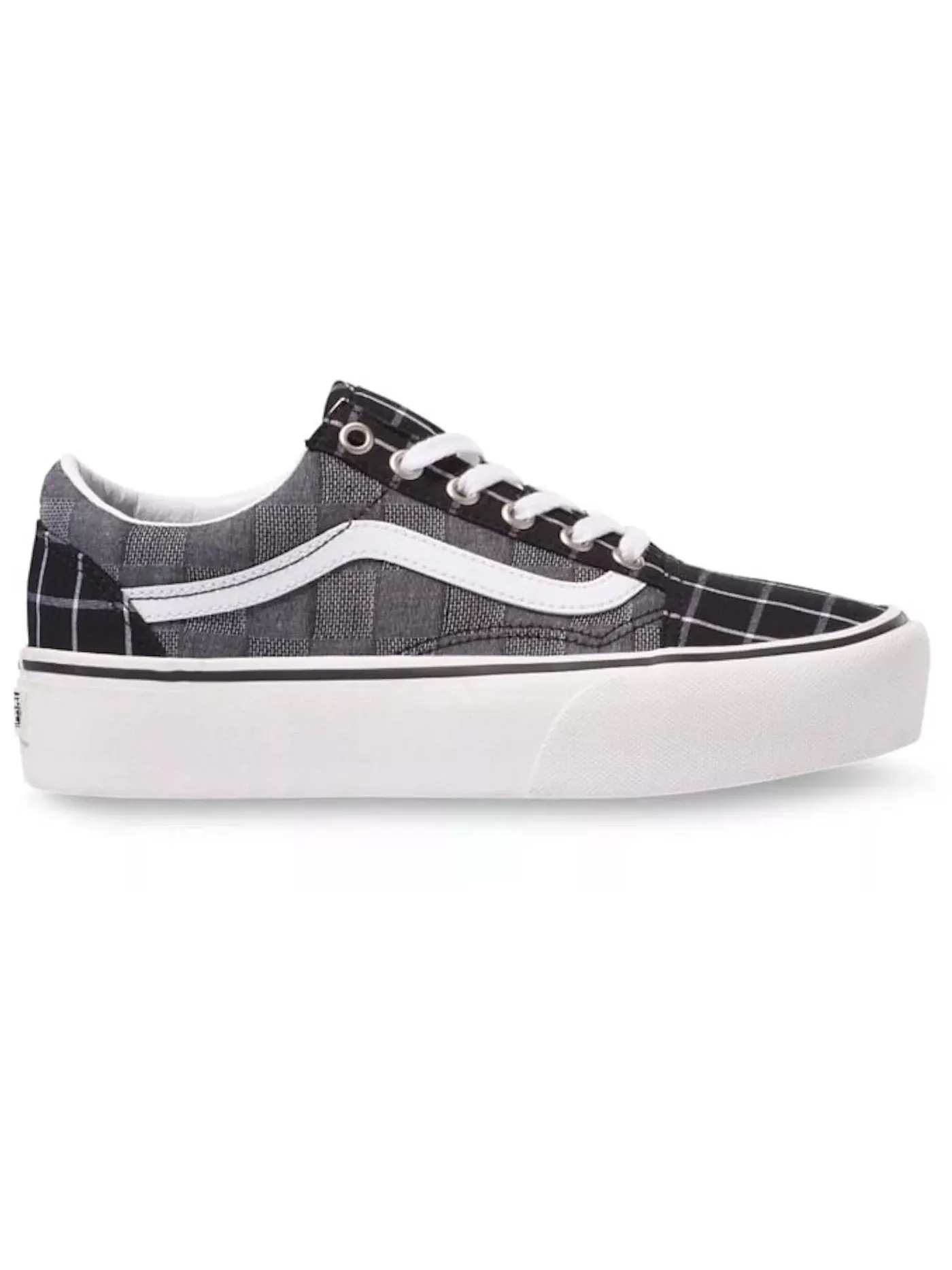 Мужские кроссовки Lifestyle Vans Old Skool Platform — изображение 1 из 1, мульти/черный