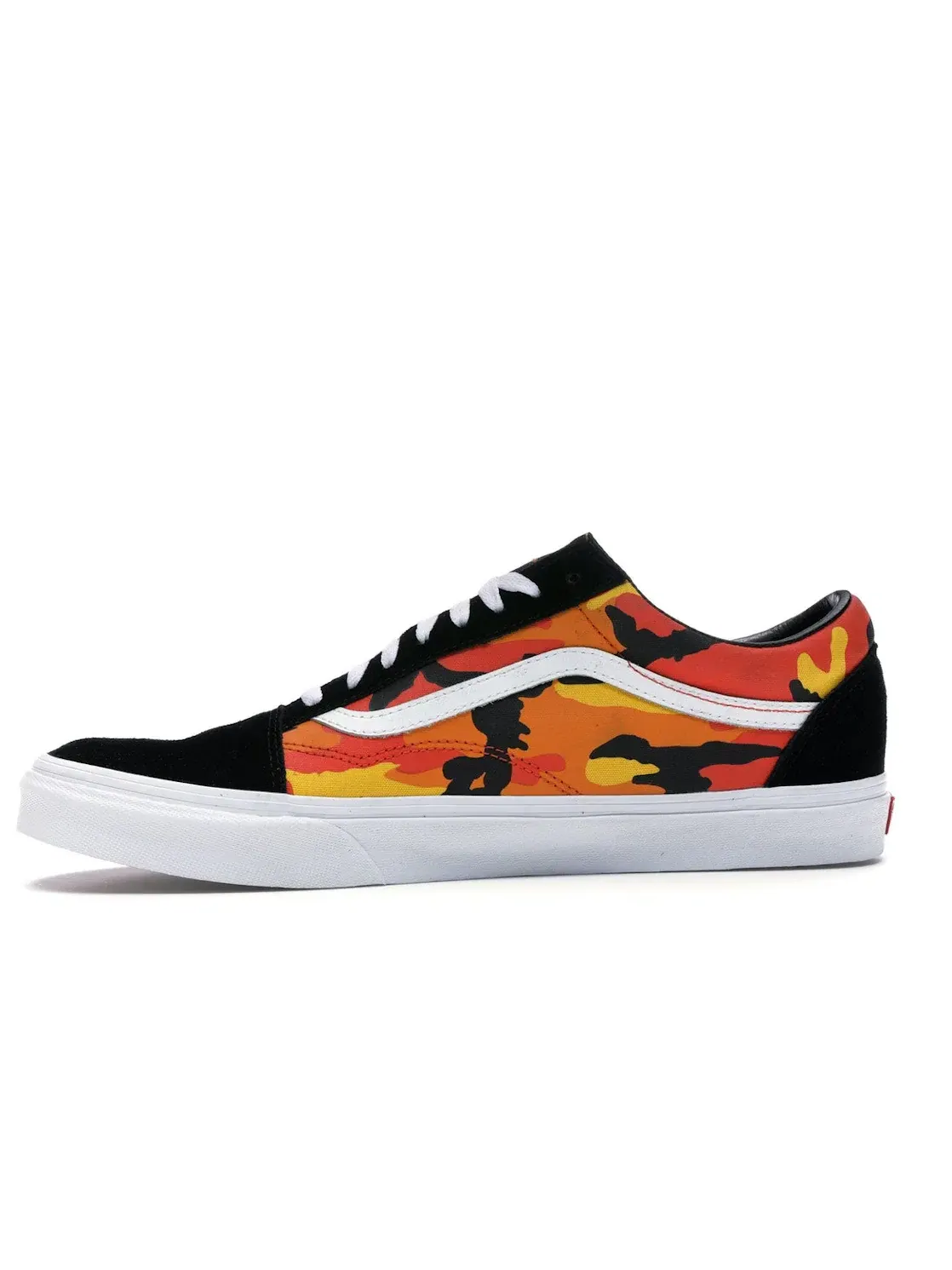 Мужские кеды Lifestyle с принтом Vans Old Skool — изображение 3 из 4, черный/оранжевый-белый