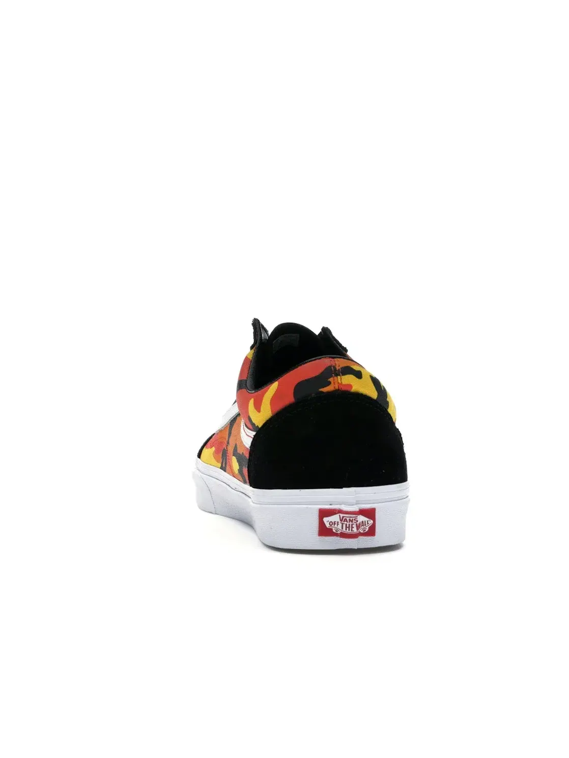 Мужские кеды Lifestyle с принтом Vans Old Skool — изображение 4 из 4, черный/оранжевый-белый